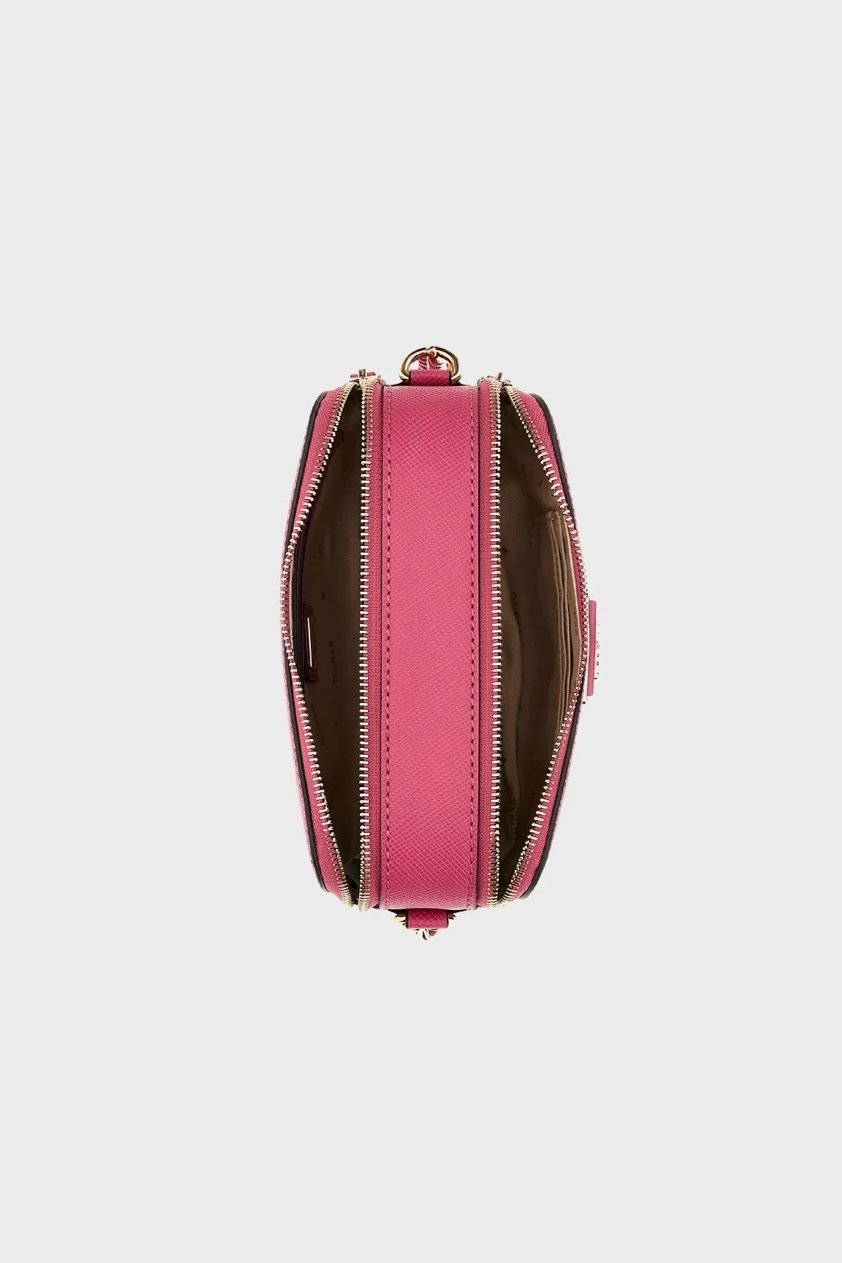 Guess Noelle Logolu Zincir Askılı Fermuarlı Bayan Çanta HWZG7879140 WAT PEMBE - 5