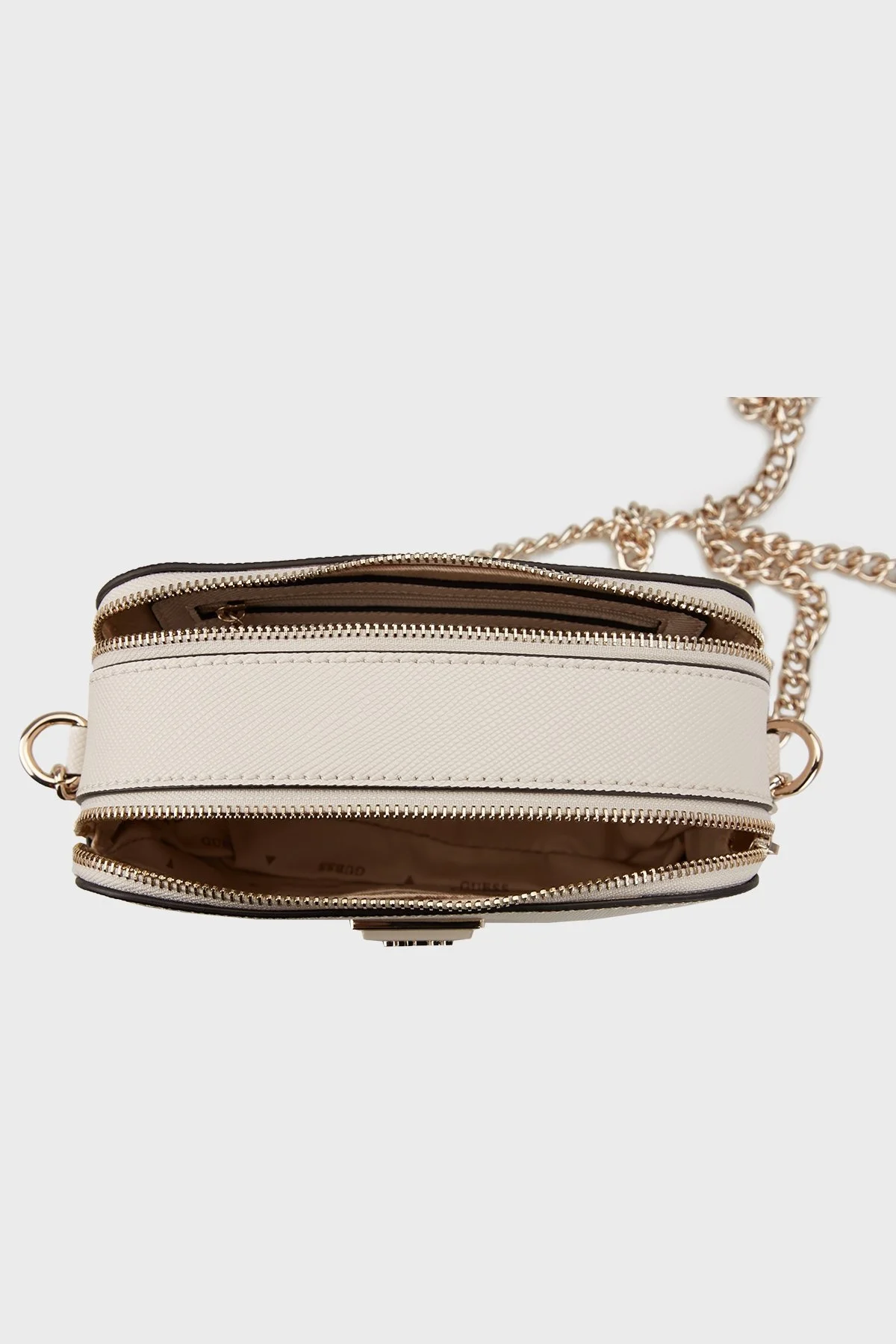 Guess Noelle Logolu Zincir Askılı HWZG7879140 Bayan Çanta HWZG78 79140 BON TAŞ - 7