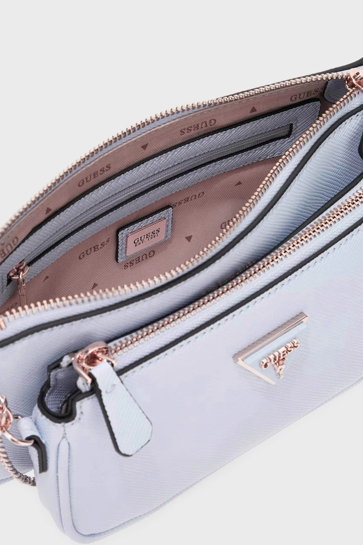Guess Noelle Logolu Zincir Askılı HWZG7879710 Bayan Çanta HWZG7879710 SKB MAVİ - 3