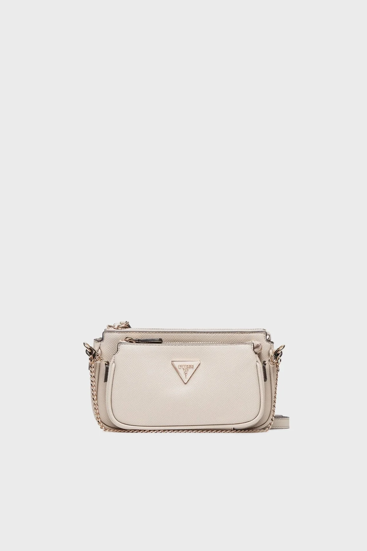 Guess Noelle Logolu Zincir Askılı HWZG7879710TAU Bayan Çanta HWZG7879710 TAU GRİ - 1