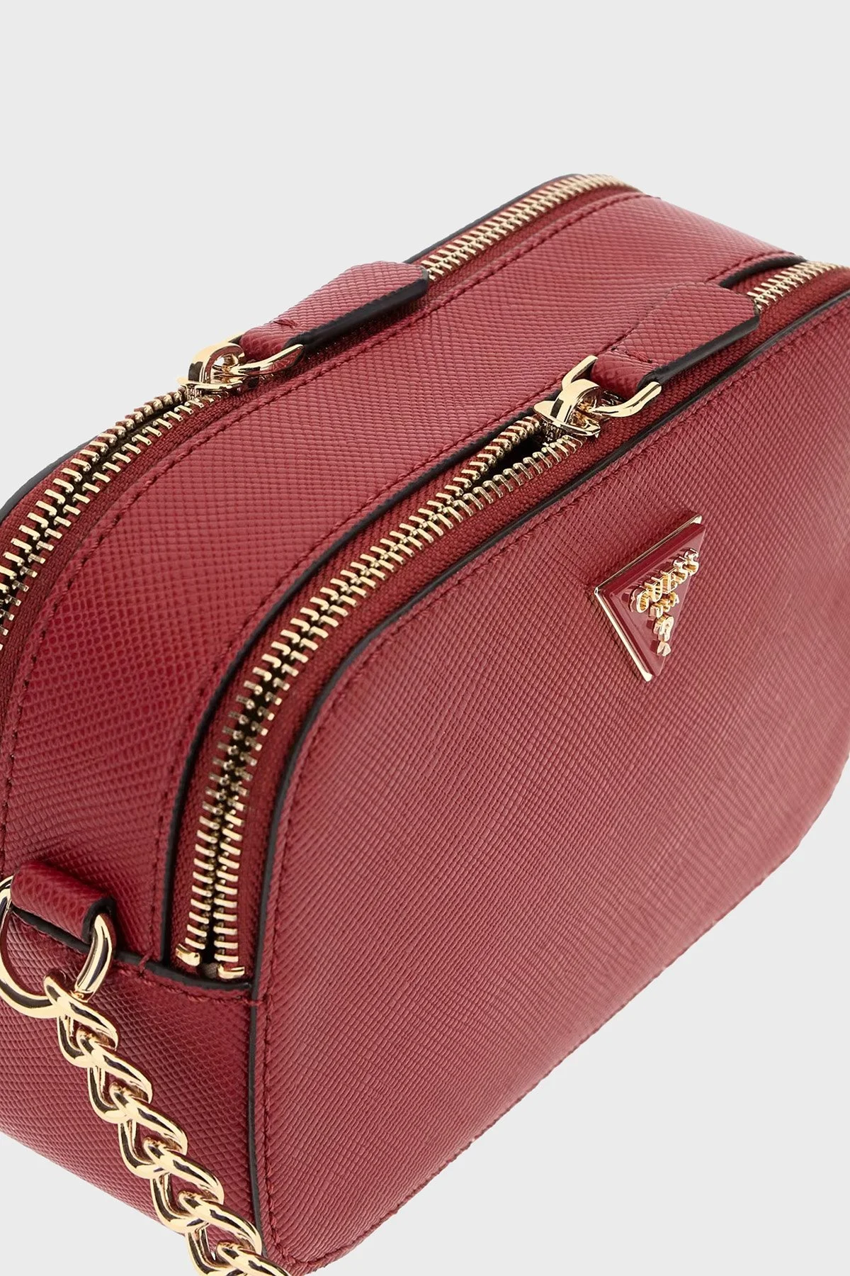 Guess Noelle Logolu Zincir Askılı HWZG9672140 Bayan Çanta HWZG96 72140 GAR KİREMİT - 3