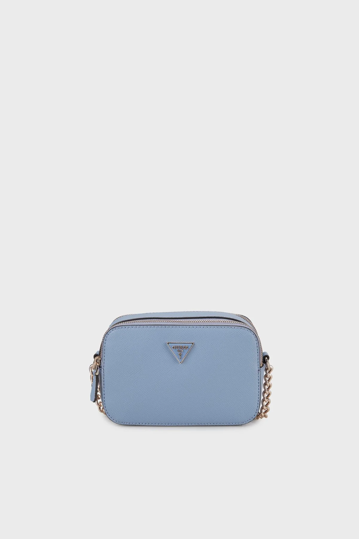 Guess Noelle Logolu Zincir Askılı HWZG9672140 Bayan Çanta HWZG96 72140 GBU MAVİ - 1
