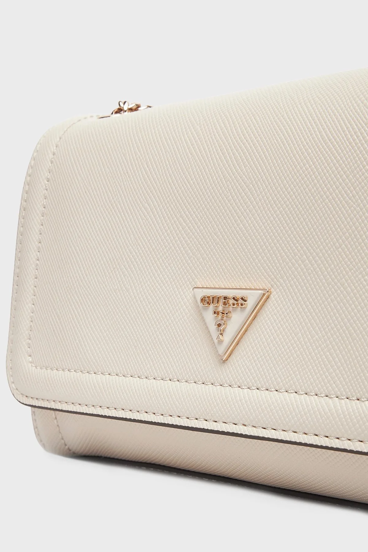 Guess Noelle Logolu Zincir Askılı HWZG9672210 Bayan Çanta HWZG96 72210 TAU KAHVE - 6