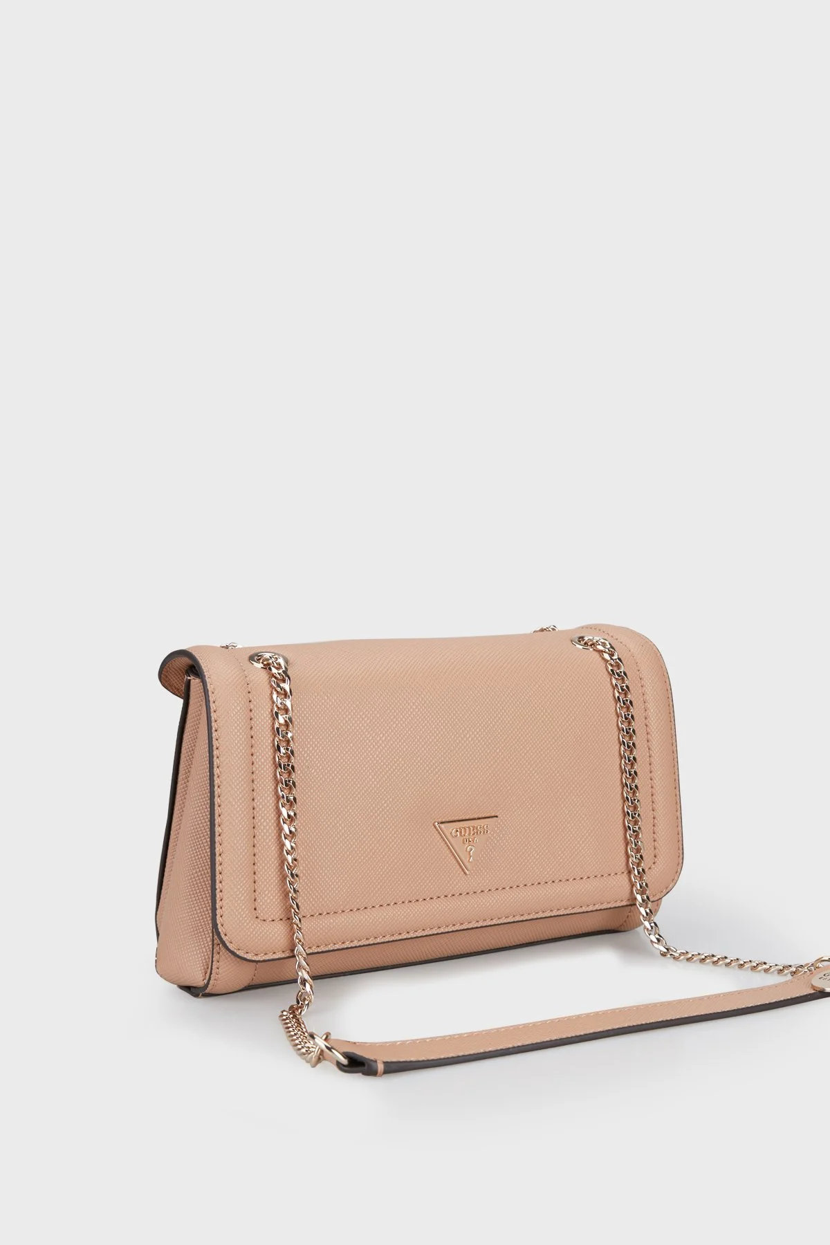 Guess Noelle Logolu Zincir Askılı HWZG9672210 Kadın Çanta HWZG96 72210 BEI Pudra - 3