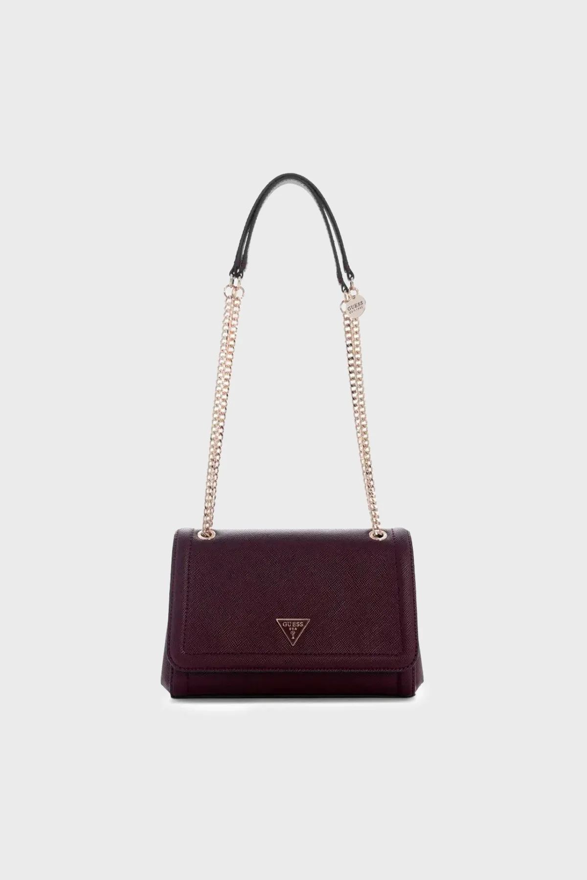 Guess Noelle Logolu Zincir Askılı HWZG9672210 Kadın Çanta HWZG96 72210 BUR Bordo - 1