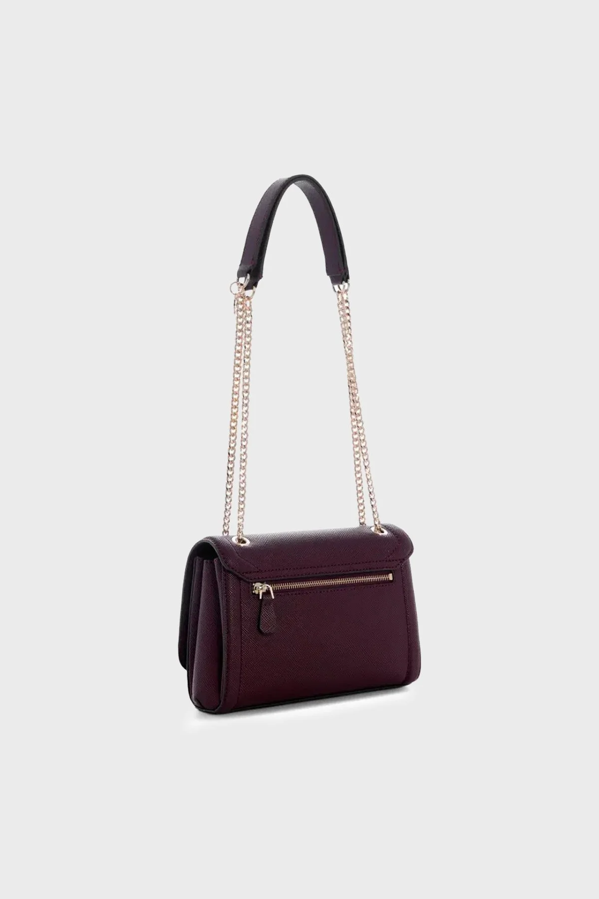 Guess Noelle Logolu Zincir Askılı HWZG9672210 Kadın Çanta HWZG96 72210 BUR Bordo - 2