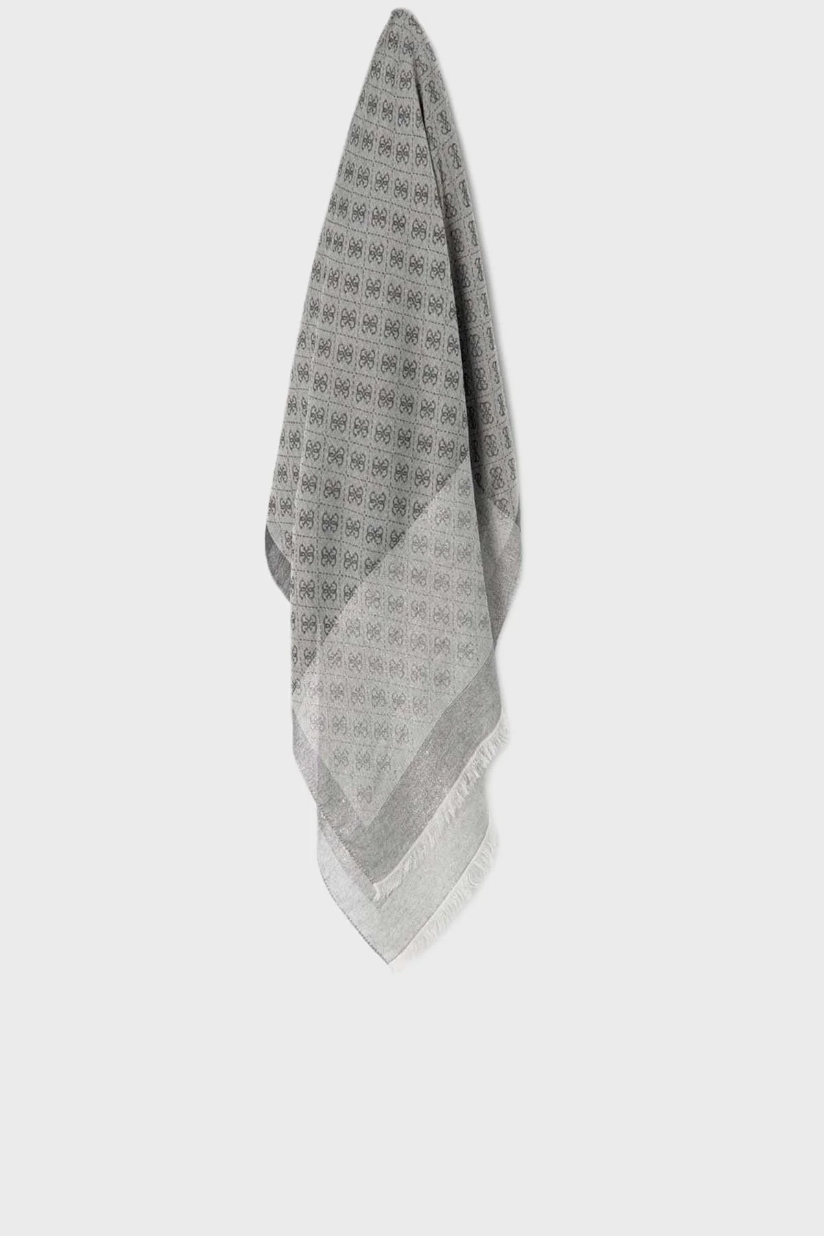 Guess Noelle Tamamı Logolu AW5093MOD03 Bayan Şal AW5093 MOD03 BLA SİYAH - 1