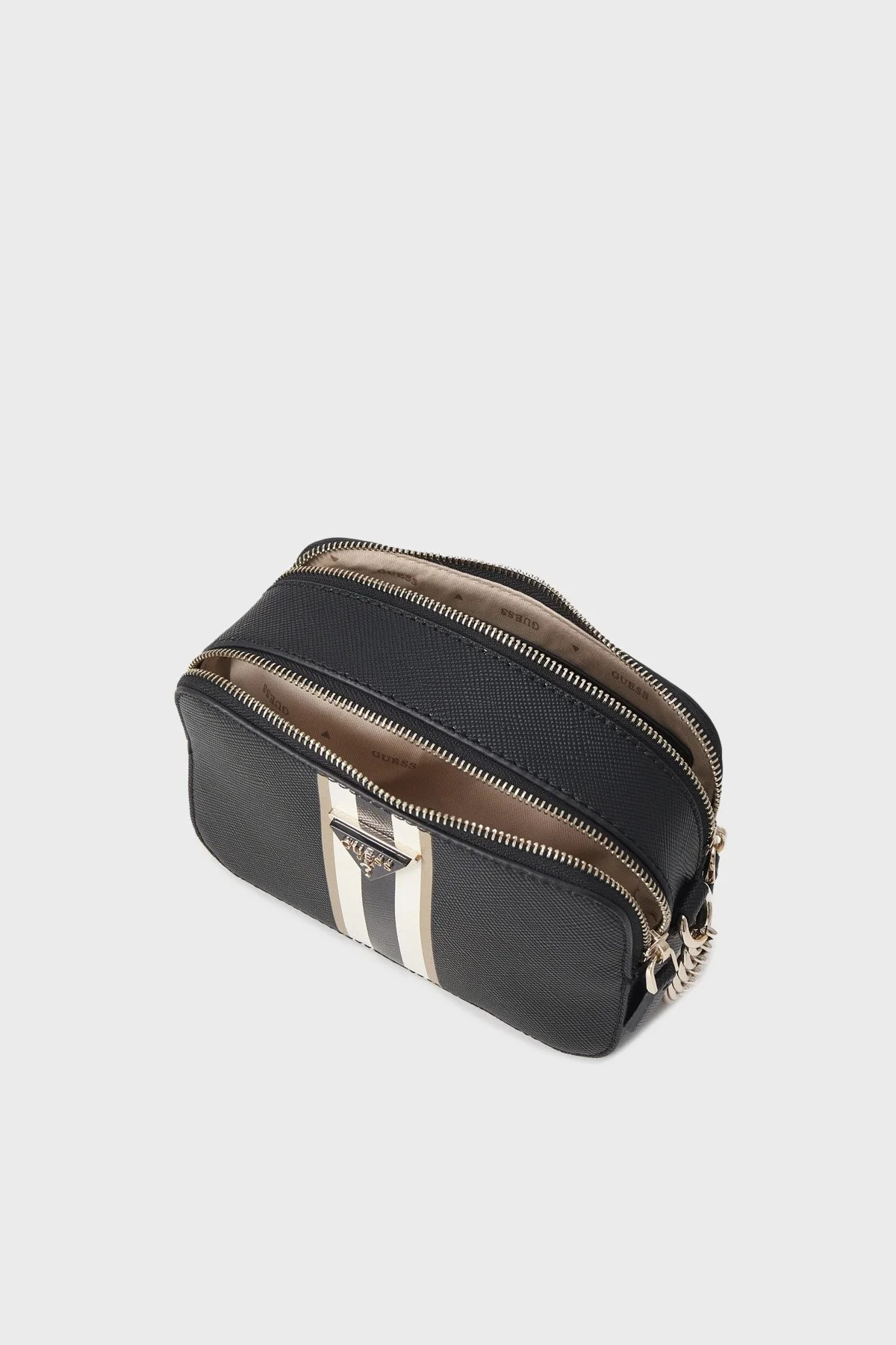 Guess Noelle Zincir Askılı 4G Logolu Bayan Çanta HWZS78 79140 BLA SİYAH - 4