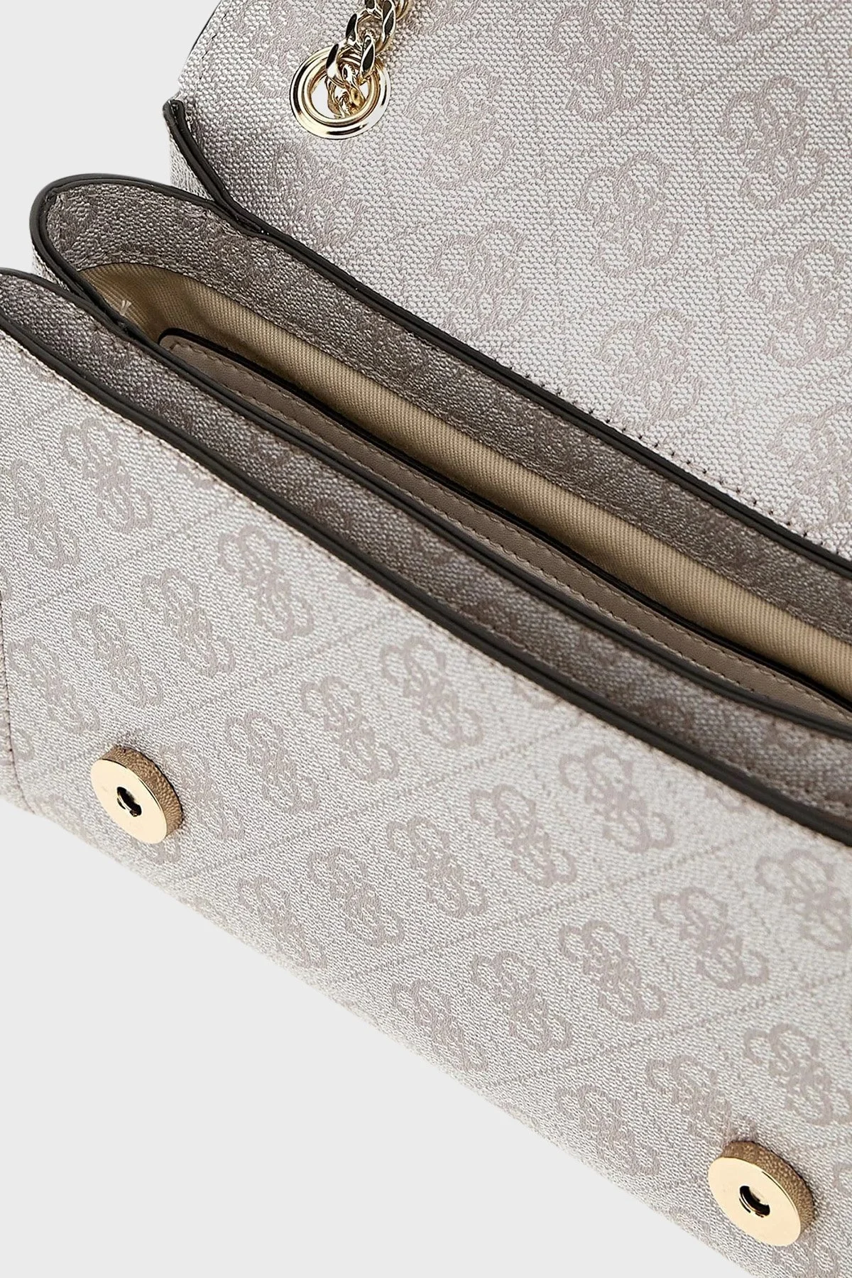 Guess Noelle Zincir Askılı HWBD78 79210 Bayan Çanta HWBD7879210 DVL EKRU - 6