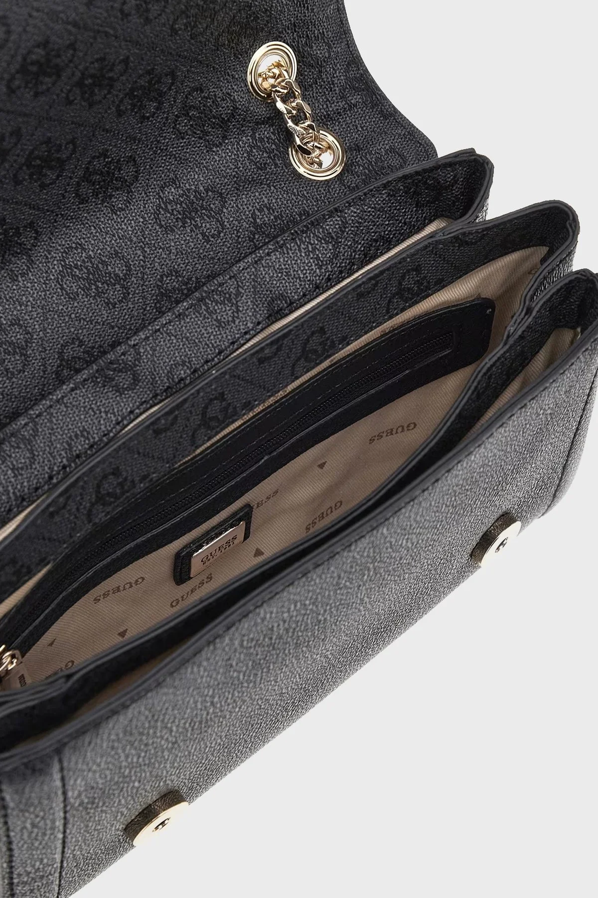 Guess Noelle Zincir Askılı HWBG7879210CLO Bayan Çanta HWBG7879210 CLO ANTRASİT - 3