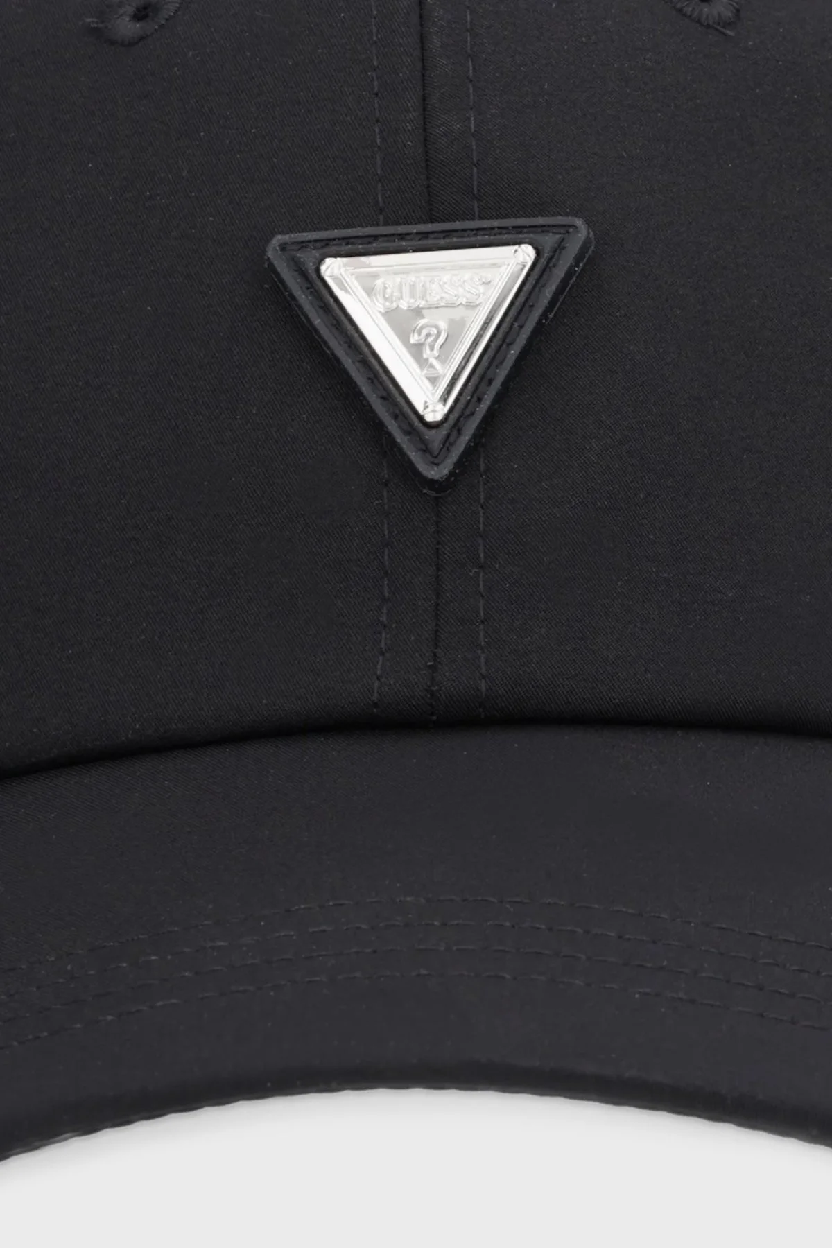 Guess Noemie Üçgen Logolu V6RZ08WG980 Bayan Şapka V6RZ08 WG980 JBLK SİYAH - 3