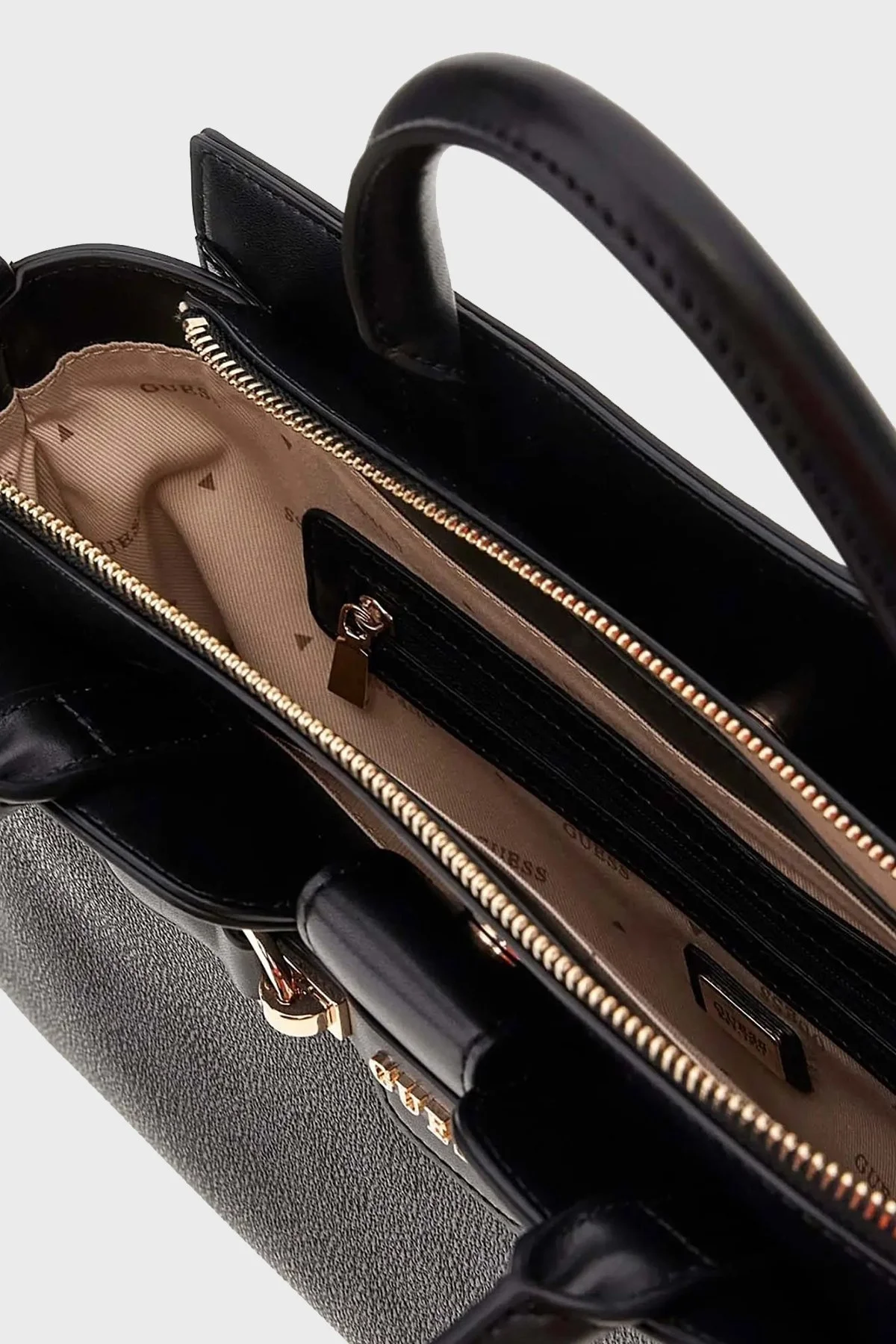 Guess Nolana 4G Logolu Çıkarılabilir Zincir Askılı HWSG9500060 Bayan Çanta HWSG95 00060 CLO ANTRASİT - 3