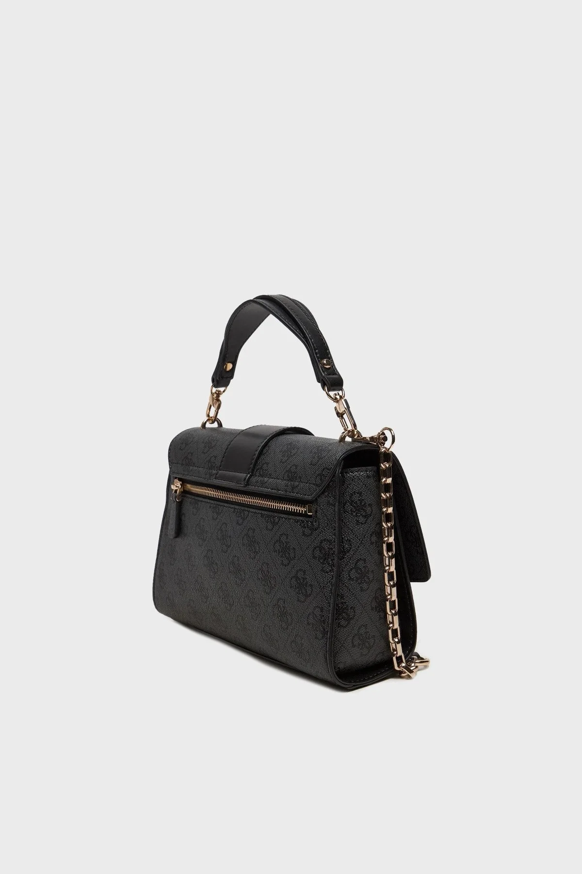Guess Nolana 4G Logolu Çıkarılabilir Zincir Askılı HWSG9500200 Bayan Çanta HWSG95 00200 CLO ANTRASİT - 2