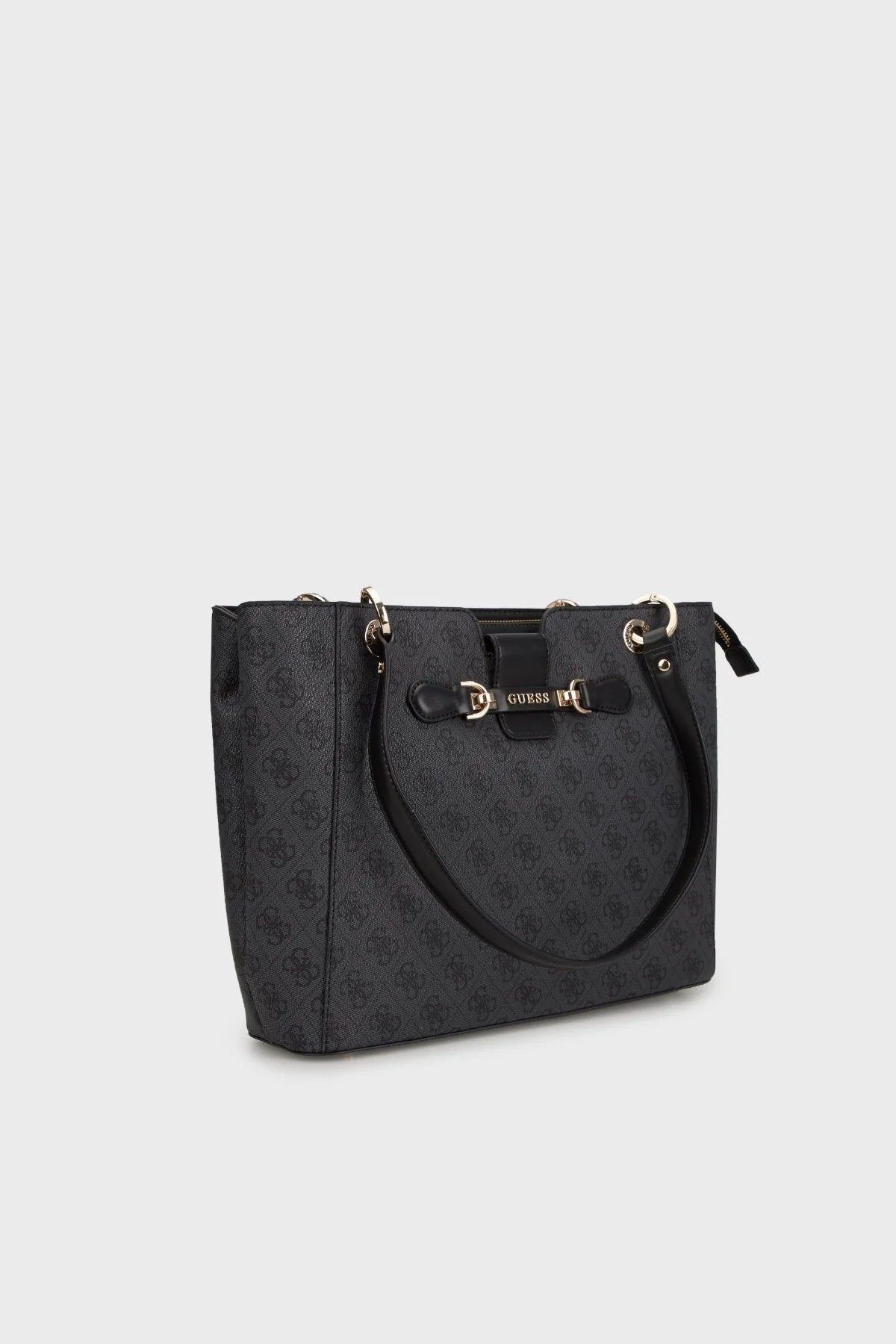 Guess Nolana 4G Logolu Fermuarlı Büyük HWSG9500250 Bayan Çanta HWSG95 00250 CLO ANTRASİT - 3