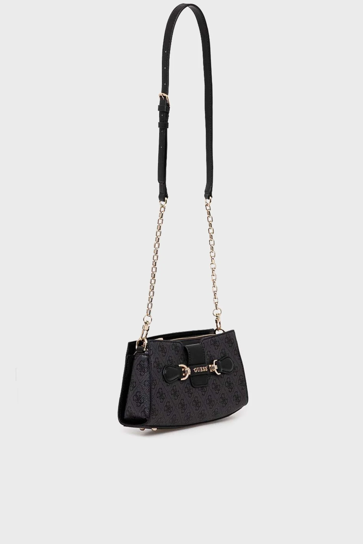 Guess Nolana Logolu Ayarlanabilir Askılı HWSG9500120 Bayan Çanta HWSG95 00120 CLO ANTRASİT - 3