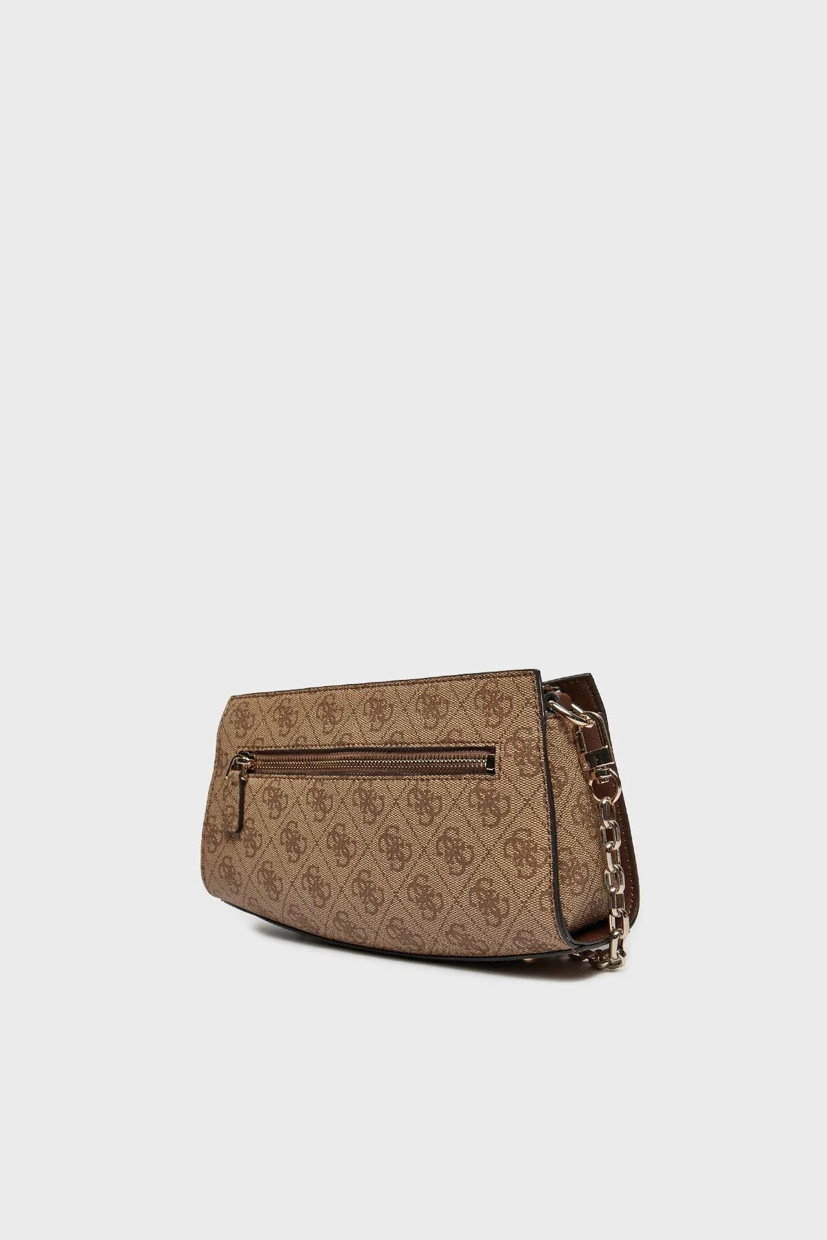 Guess Nolana Logolu Çıkarılabilir Askılı HWSG9500120 Bayan Çanta HWSG95 00120 LGW AÇIK KAHVE - 4