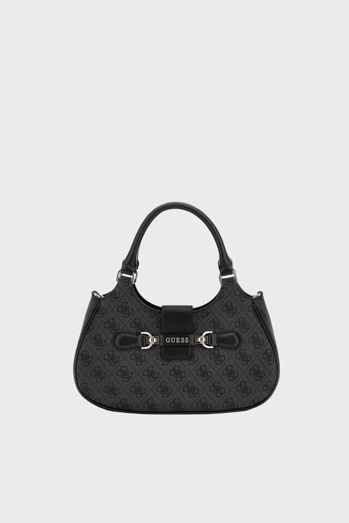 Guess Nolana Logolu Çıkarılabilir Zincir Askılı HWSG9500050 Bayan Çanta HWSG95 00050 CLO ANTRASİT - 1