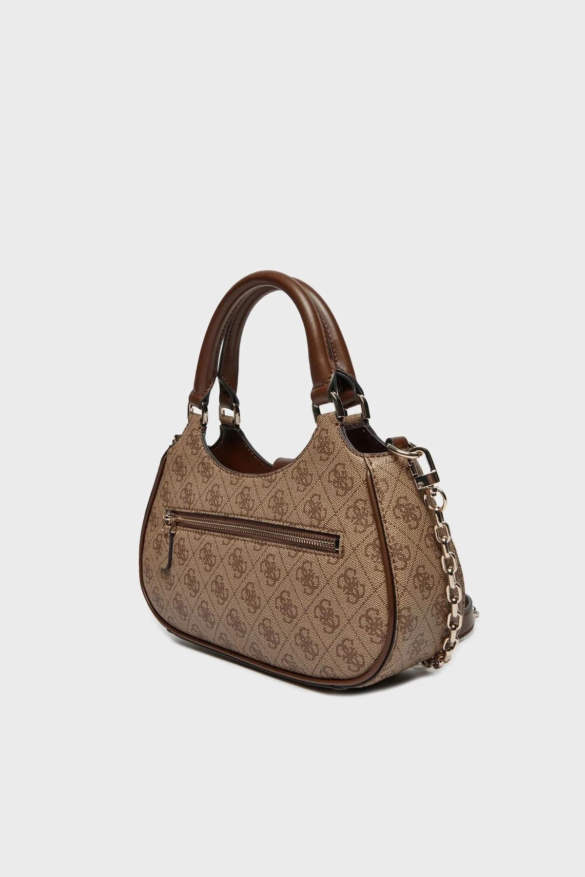 Guess Nolana Logolu Çıkarılabilir Zincir Askılı HWSG9500050 Bayan Çanta HWSG95 00050 LGW AÇIK KAHVE - 3