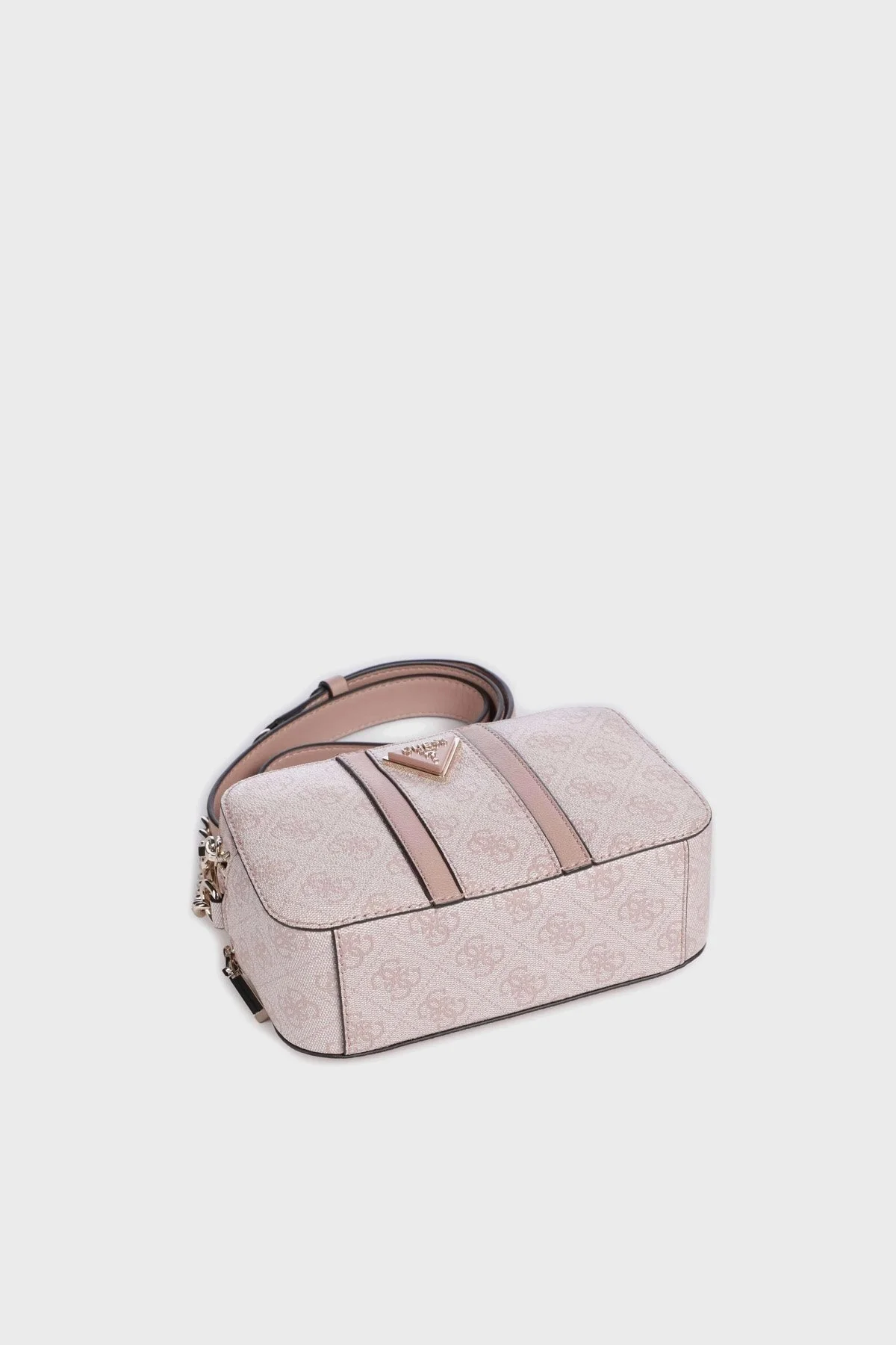 Guess Noreen 4G Logolu Çift Fermuarlı Ayarlanabilir Askılı HWSG9000140 Bayan Çanta HWSG90 00140 DRE AÇIK PEMBE - 3