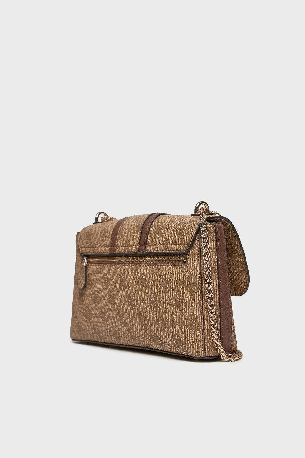 Guess Noreen 4G Logolu Zincir Askılı HWSG9000210 Bayan Çanta HWSG90 00210 LGW AÇIK KAHVE - 4