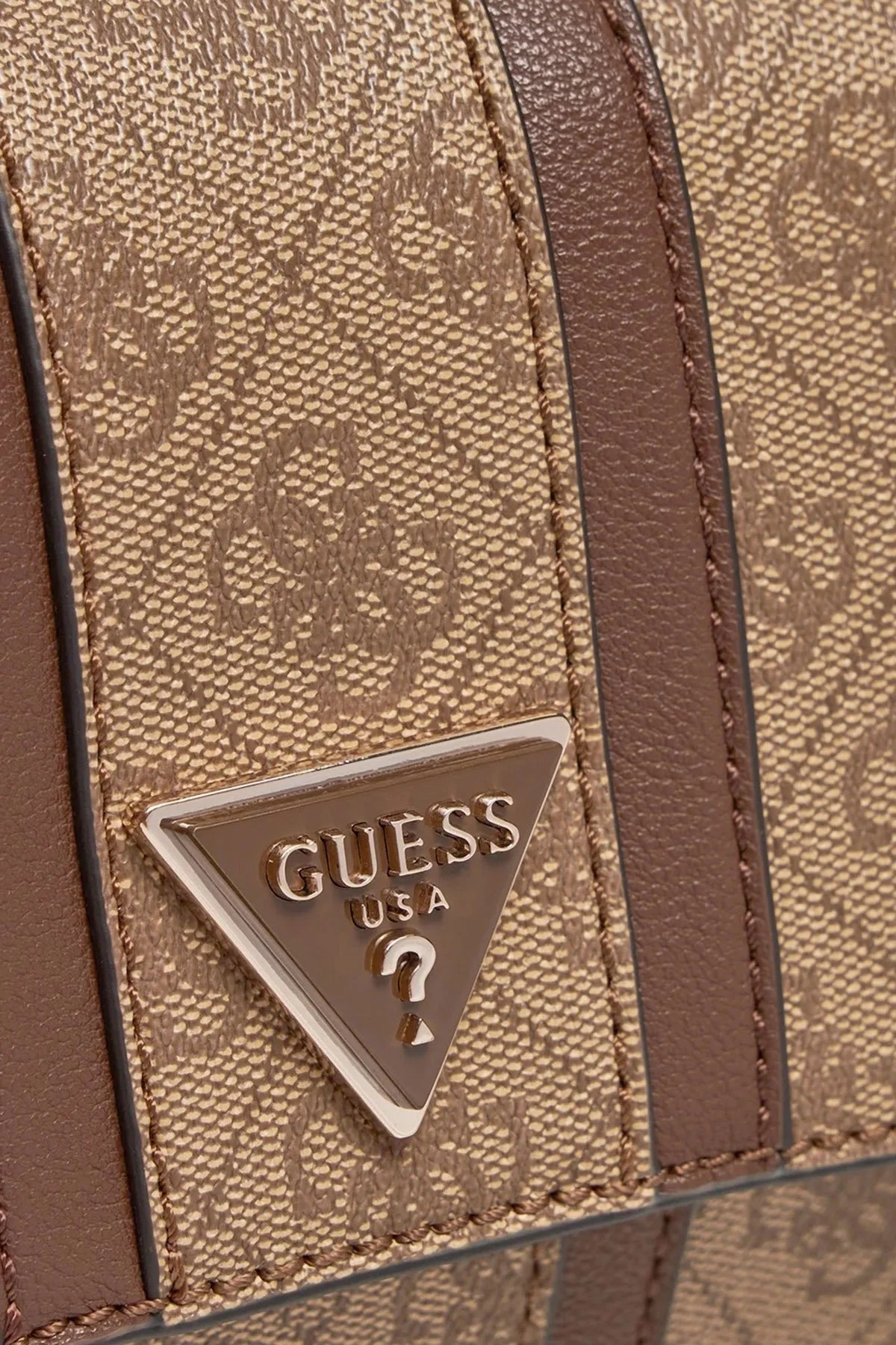 Guess Noreen 4G Logolu Zincir Askılı HWSG9000210 Bayan Çanta HWSG90 00210 LGW AÇIK KAHVE - 6