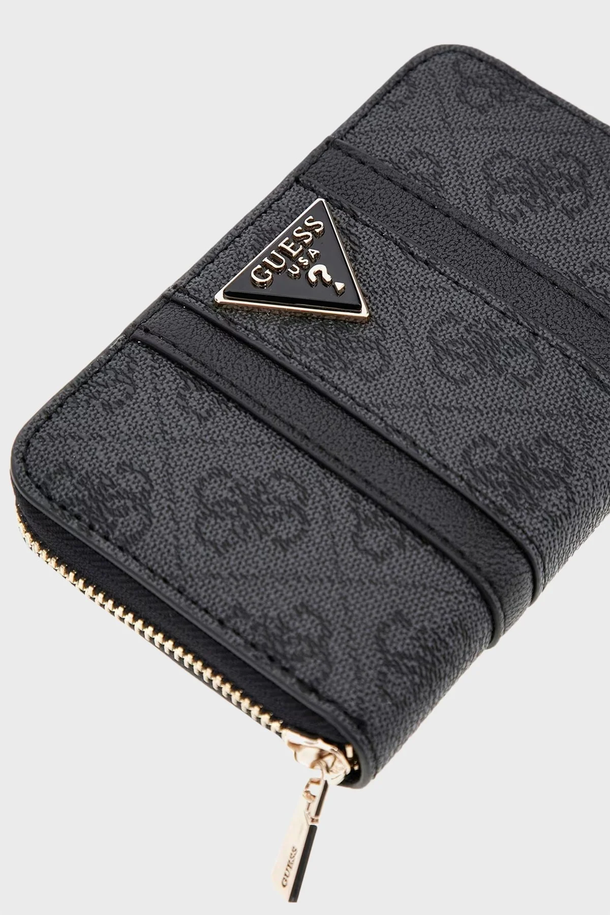 Guess Noreen Logolu Fermuarlı SWSG9000400 Bayan Cüzdan SWSG9000400 CLO ANTRASİT - 4