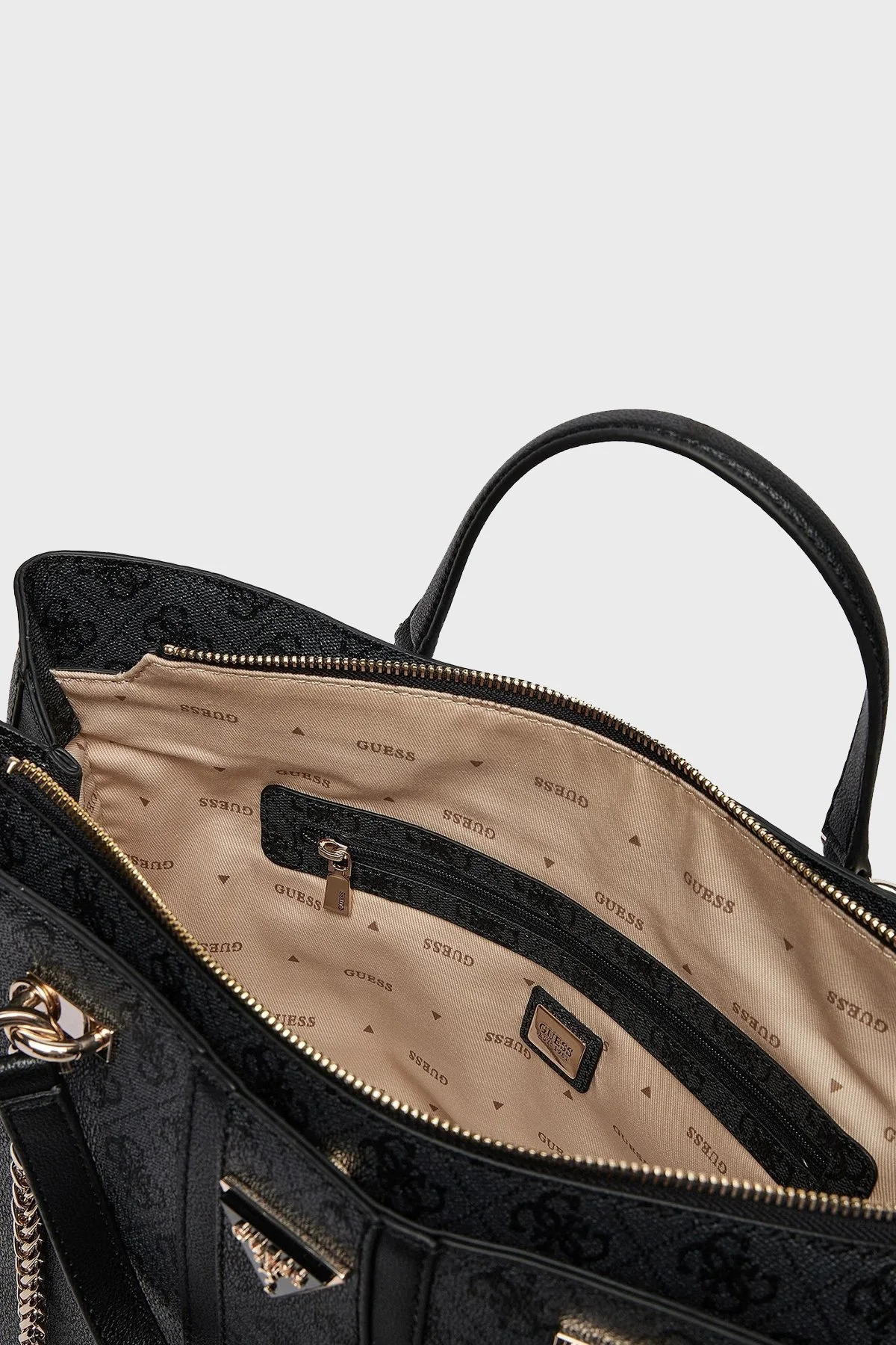 Guess Noreen Logolu HWSG9000220 Bayan Çanta HWSG90 00220 CLO ANTRASİT - 5