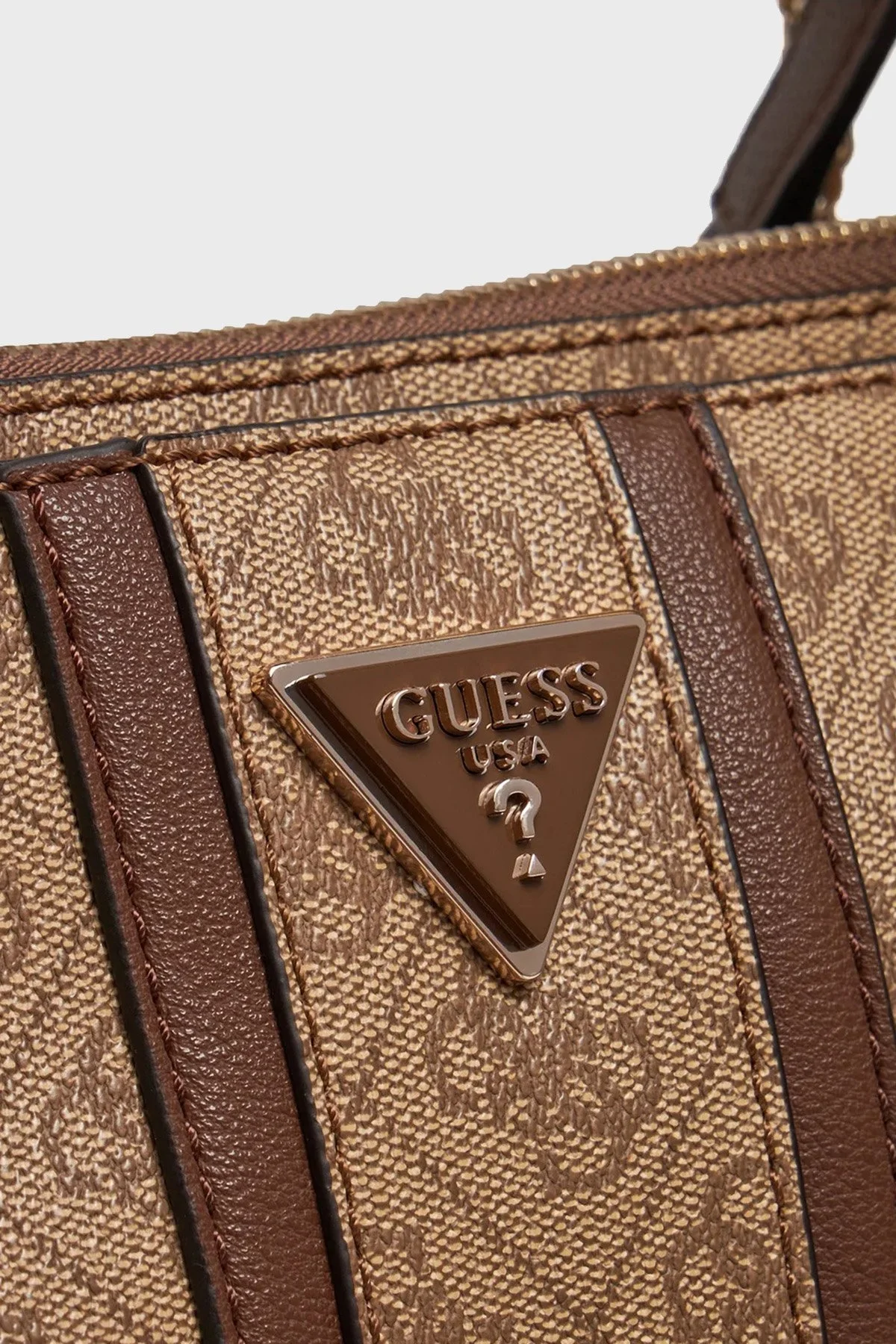 Guess Noreen Logolu HWSG9000220 Bayan Çanta HWSG90 00220 LGW AÇIK KAHVE - 3