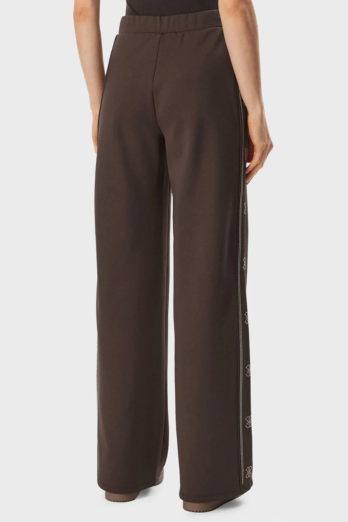 Guess Octavia Regular Fit Bol Paça V5BB12KCX22 Kadın Pantolon V5BB12 KCX22 G1EA Kahve - 3