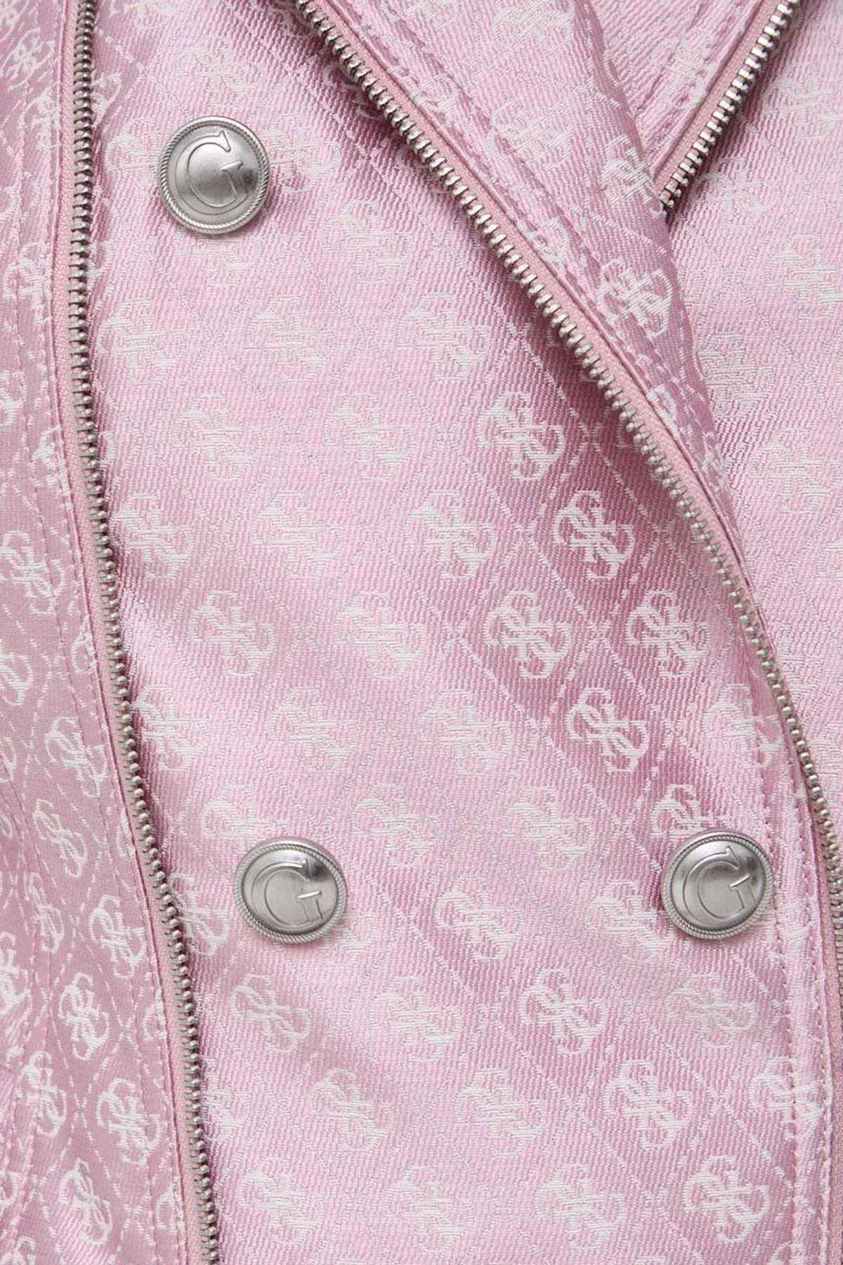 Guess Olivia Regular Fit Biker W3YL25 WFIR2 Bayan Ceket W3YL25WFIR2 F448 PEMBE - 6