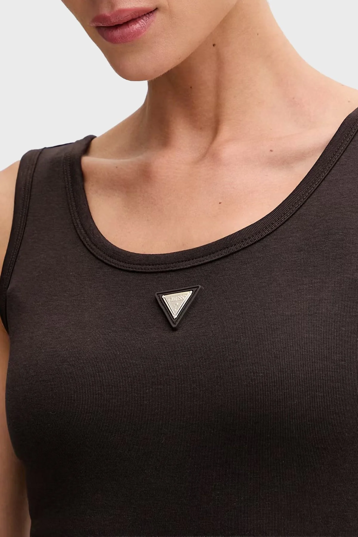 Guess Olympe Kadın Top V6YP09 K4312 A10K Kahve - 4