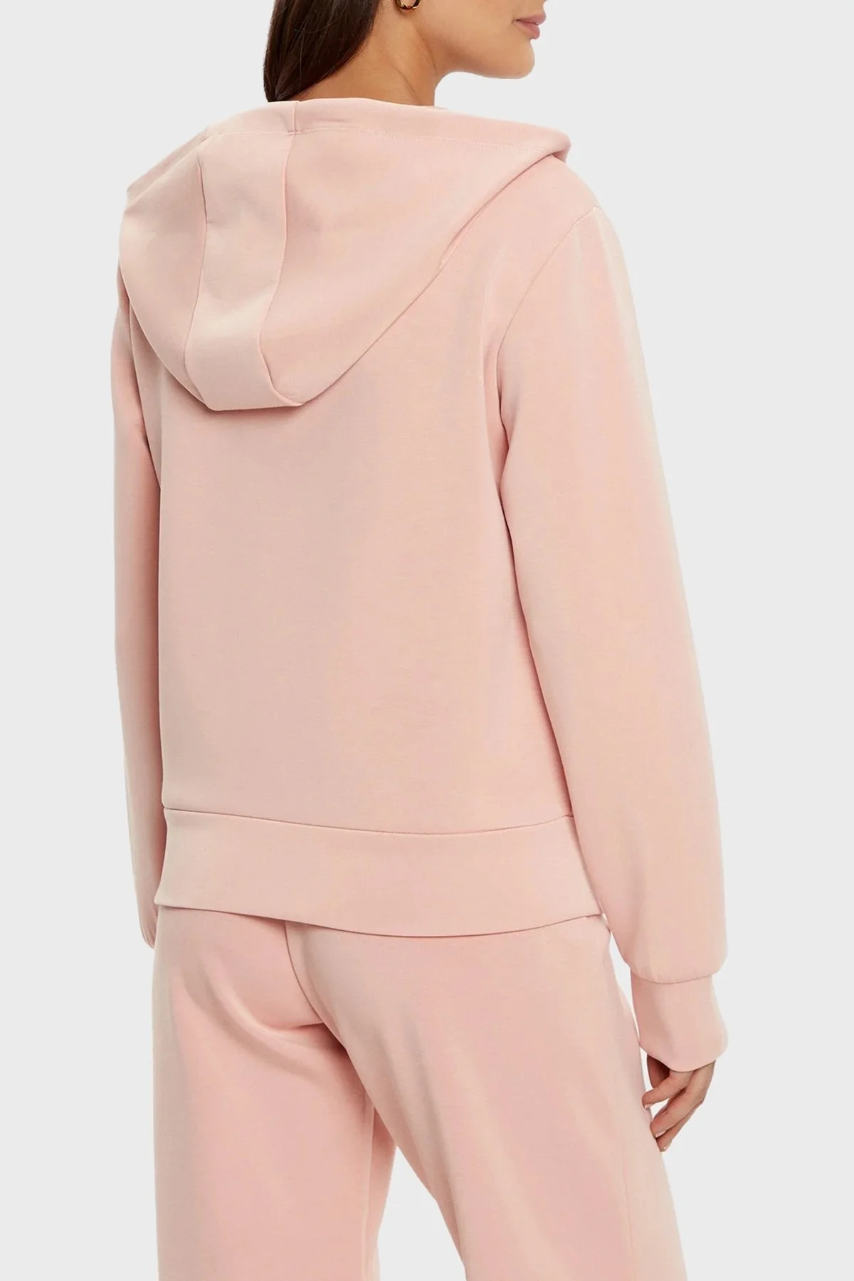 Guess Olympe Regular Fit Kapüşonlu Fermuarlı V4YQ06KCAY2 Bayan Sweat V4YQ06 KCAY2 G6M1 PEMBE - 8