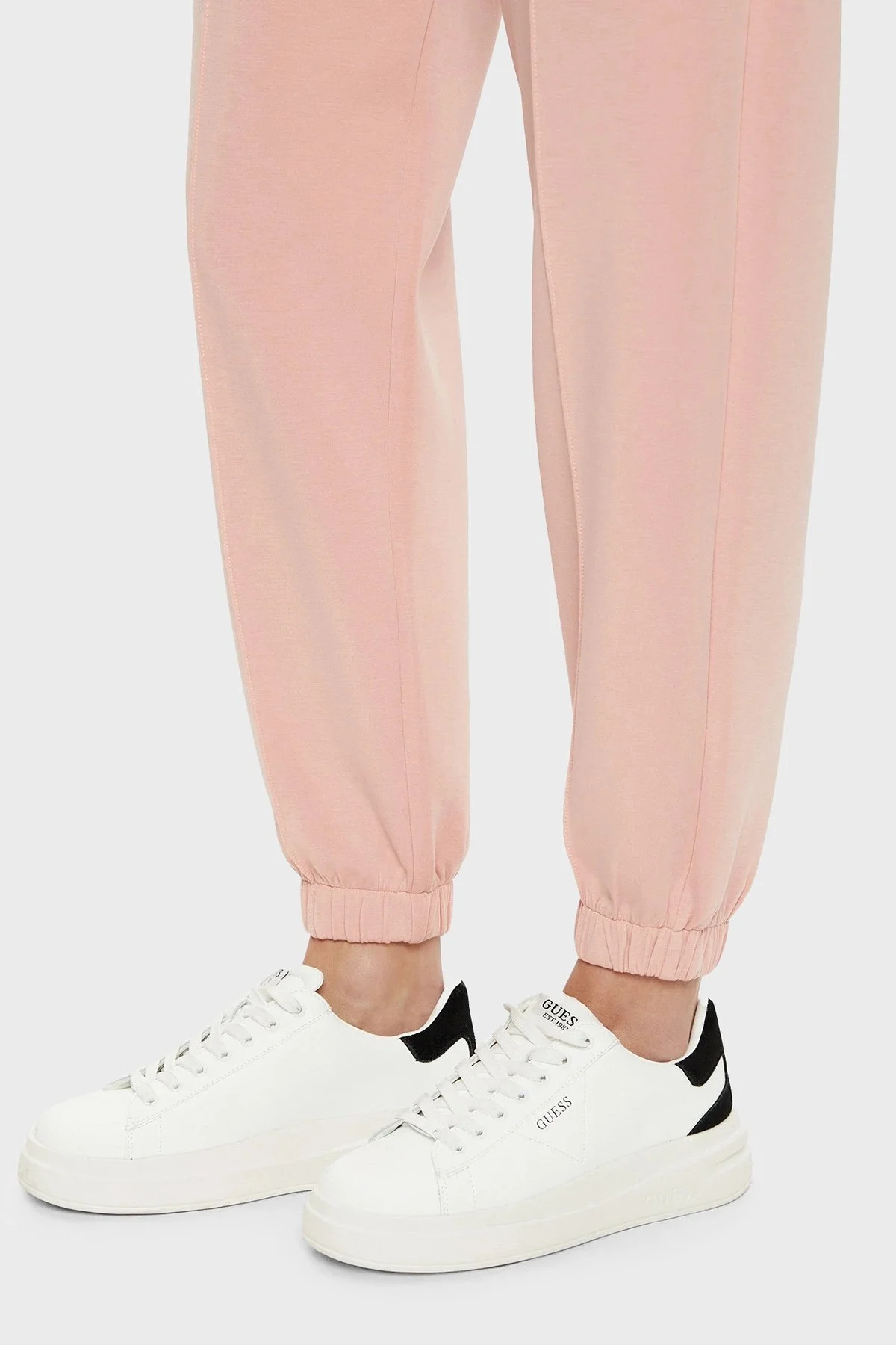 Guess Olympe Regular Fit Lastikli Bel Ribanalı Paça Jogger V5RB11KCAY2 Bayan Pantolon V5RB11 KCAY2 G6M1 PUDRA - 10