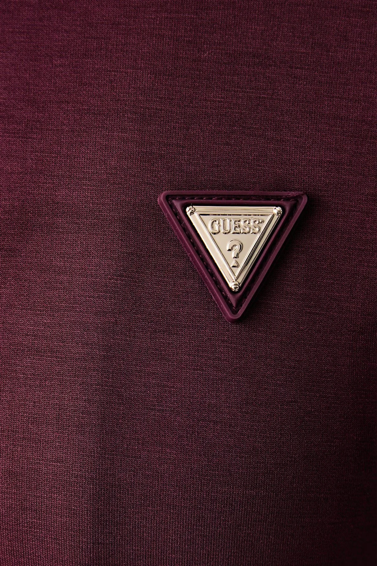 Guess Olympe Scuba Regular Fit Kapüşonlu Fermuarlı V4YQ06KCAY2 Kadın Sweat V4YQ06 KCAY2 G596 Bordo - 5
