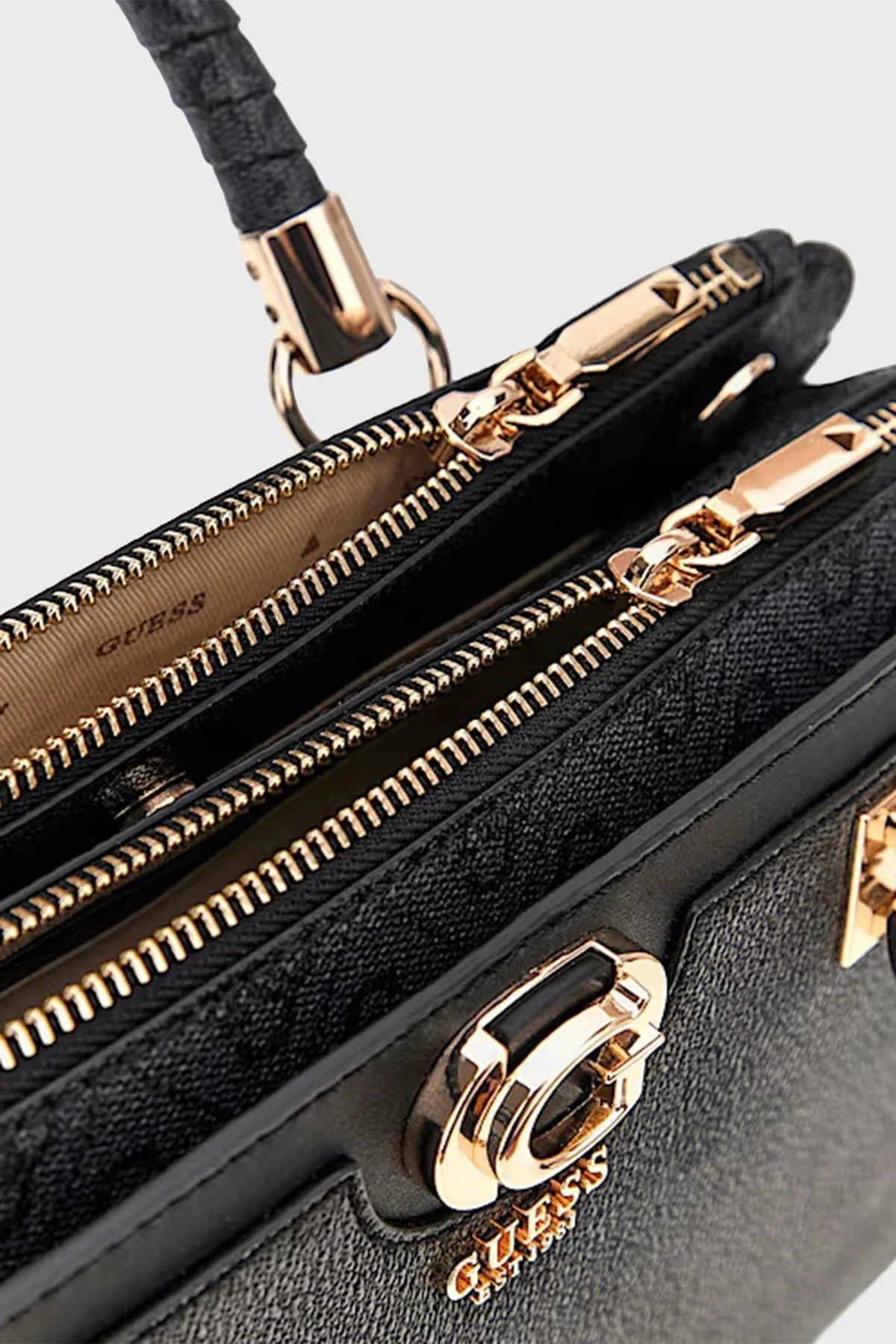 Guess Orlina 4G Logolu Çıkarılabilir Askılı HWSG9540060 Bayan Çanta HWSG95 40060 CLO ANTRASİT - 8