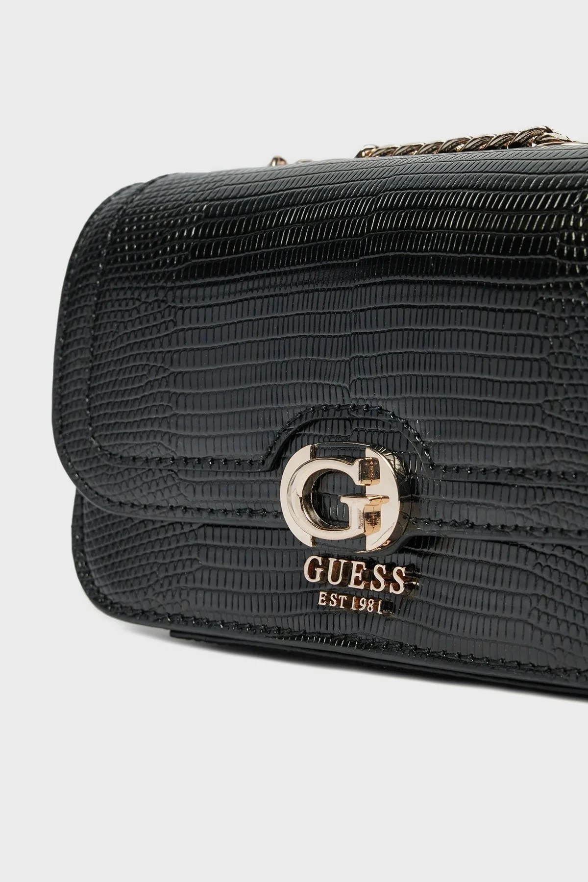 Guess Orlina Logolu Ayarlanabilir Zincir Askılı HWKG9531780 Bayan Çanta HWKG95 31780 BLA SİYAH - 10