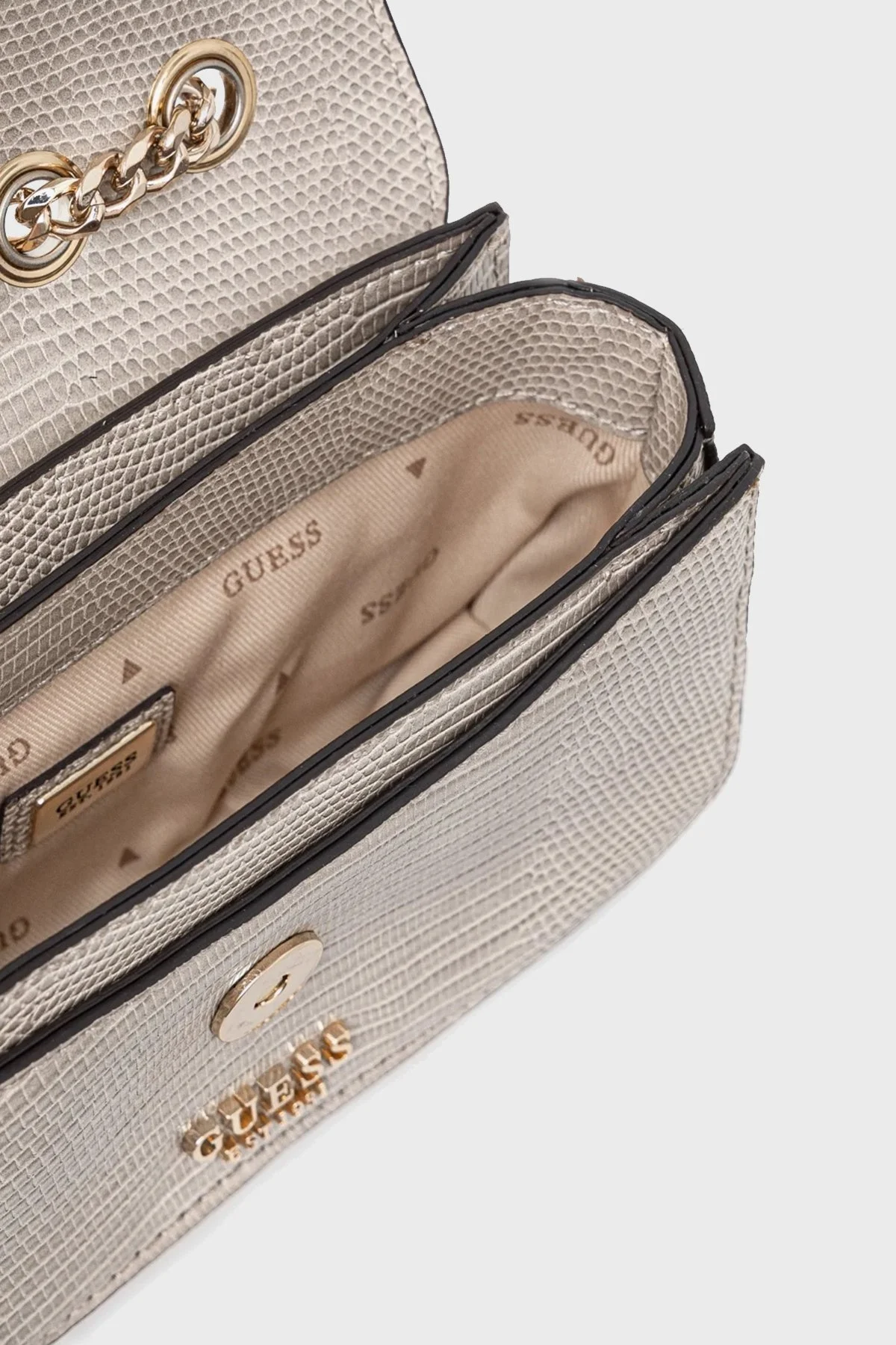 Guess Orlina Logolu Ayarlanabilir Zincir Askılı HWKG9531780 Bayan Çanta HWKG95 31780 TAU VİZON - 9