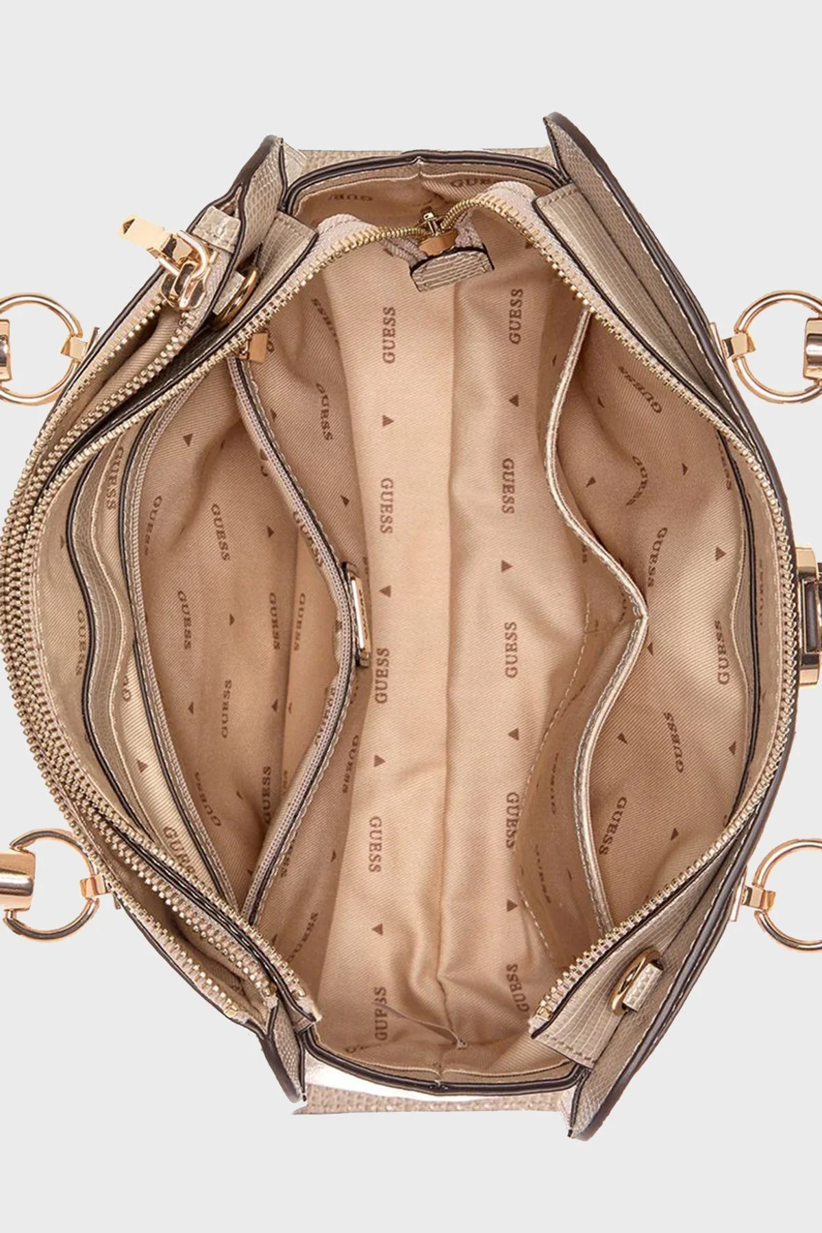 Guess Orlina Logolu Çıkarılabilir Askılı HWKG9531060 Bayan Çanta HWKG95 31060 TAU VİZON - 7