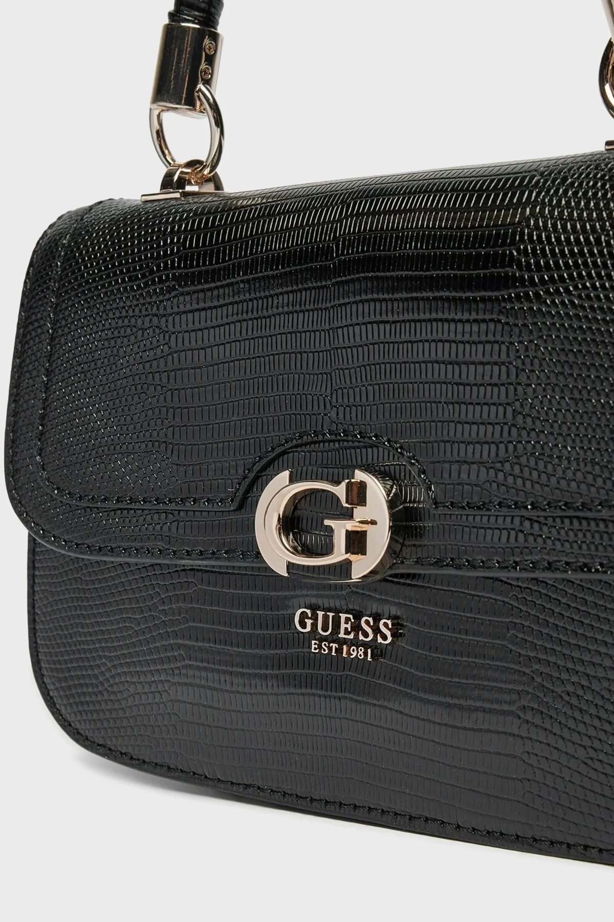 Guess Orlina Logolu Çıkarılabilir Askılı HWKG9531200 Bayan Çanta HWKG95 31200 BLA SİYAH - 10