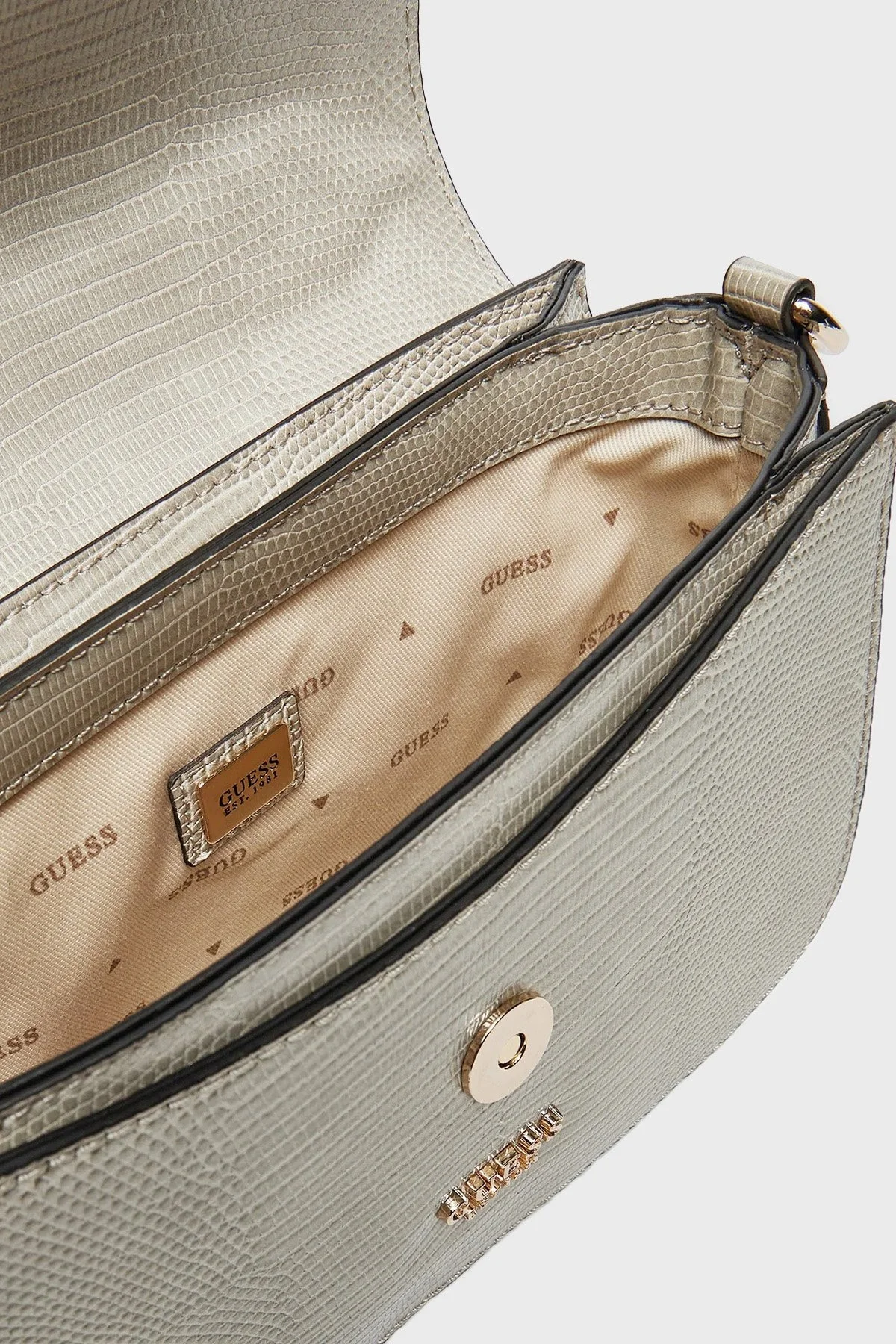 Guess Orlina Logolu Çıkarılabilir Askılı HWKG9531200 Bayan Çanta HWKG95 31200 TAU VİZON - 9