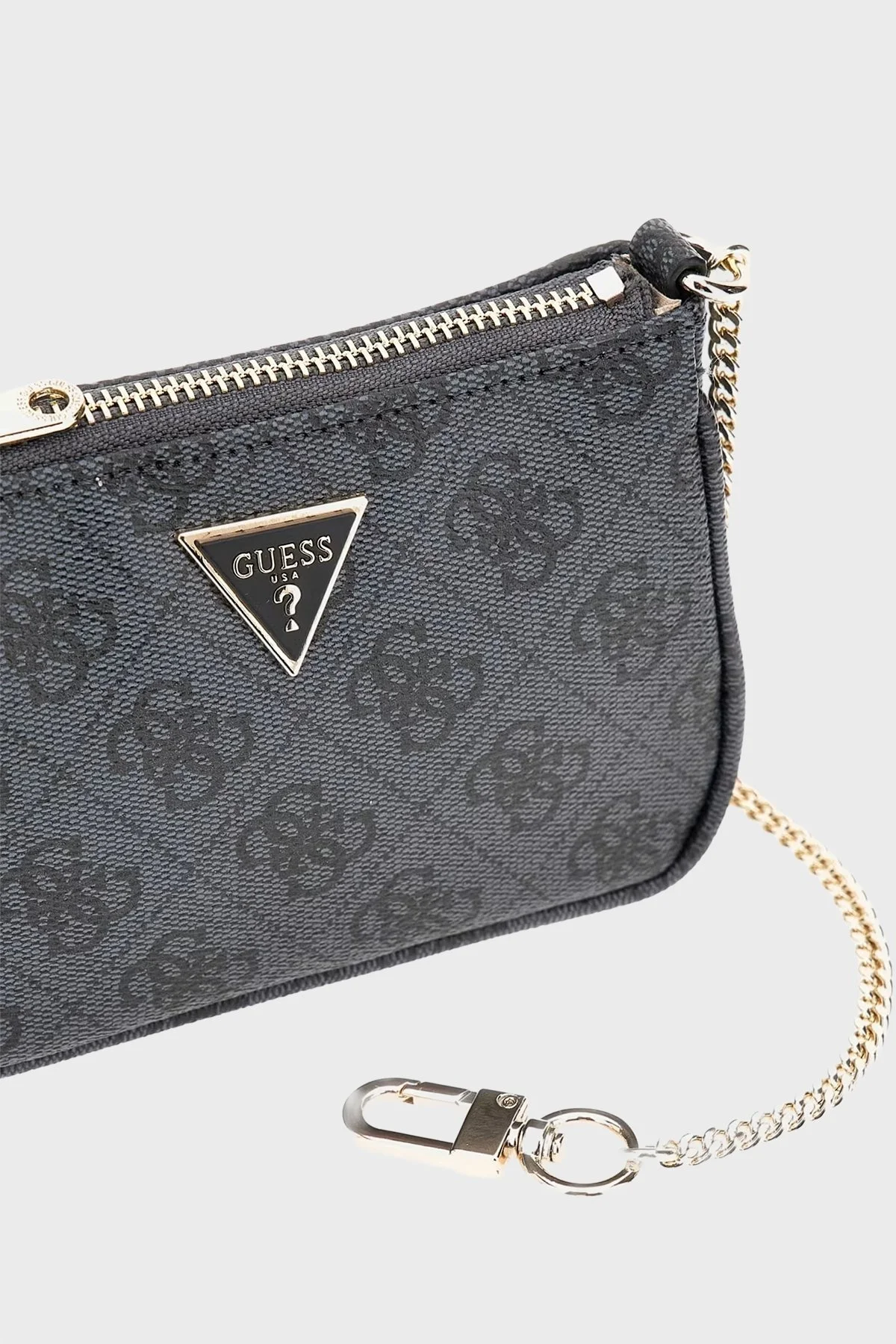 Guess Orlina Logolu Çıkarılabilir Askılı PW7504P5180 Bayan Çanta PW7504 P5180 CLO ANTRASİT - 4