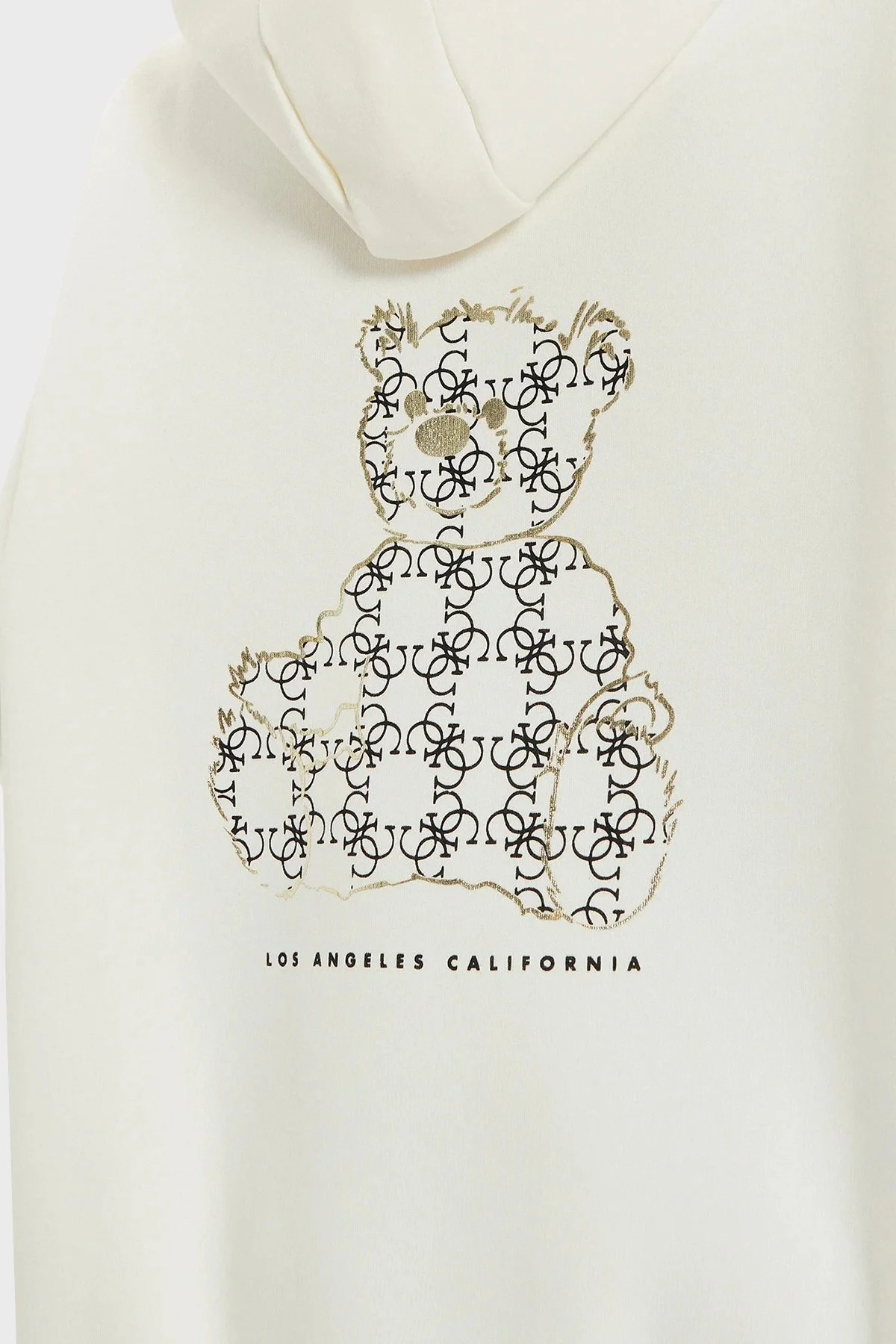 Guess Pamuklu Regular Fit Kapüşonlu V4BQ22KCHX0 Bayan Sweat V4BQ22 KCHX0 G042 EKRU - 10