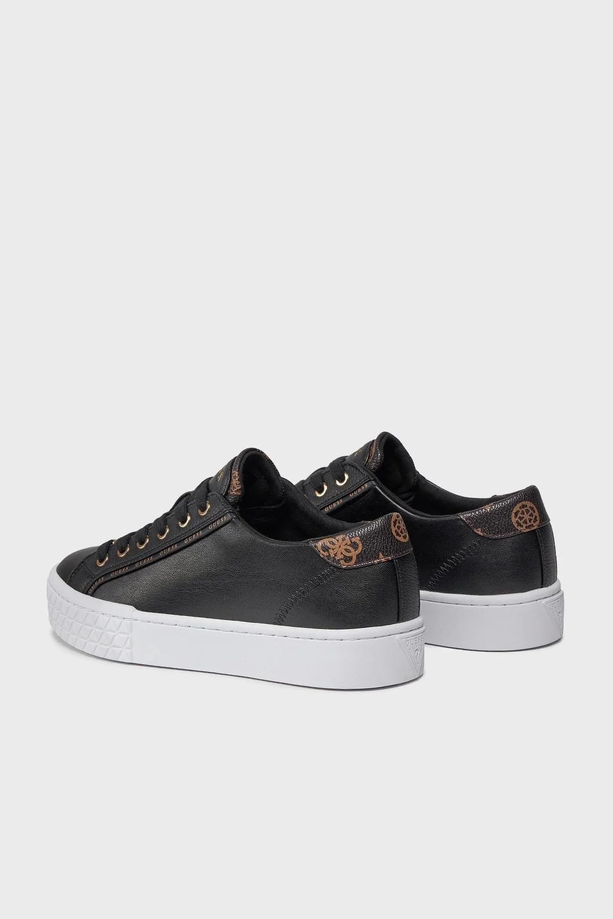 Guess Pardie6 Logolu Sneaker FLJPR6ELE12 Bayan Ayakkabı FLJPR6 ELE12 BLACK SİYAH - 3