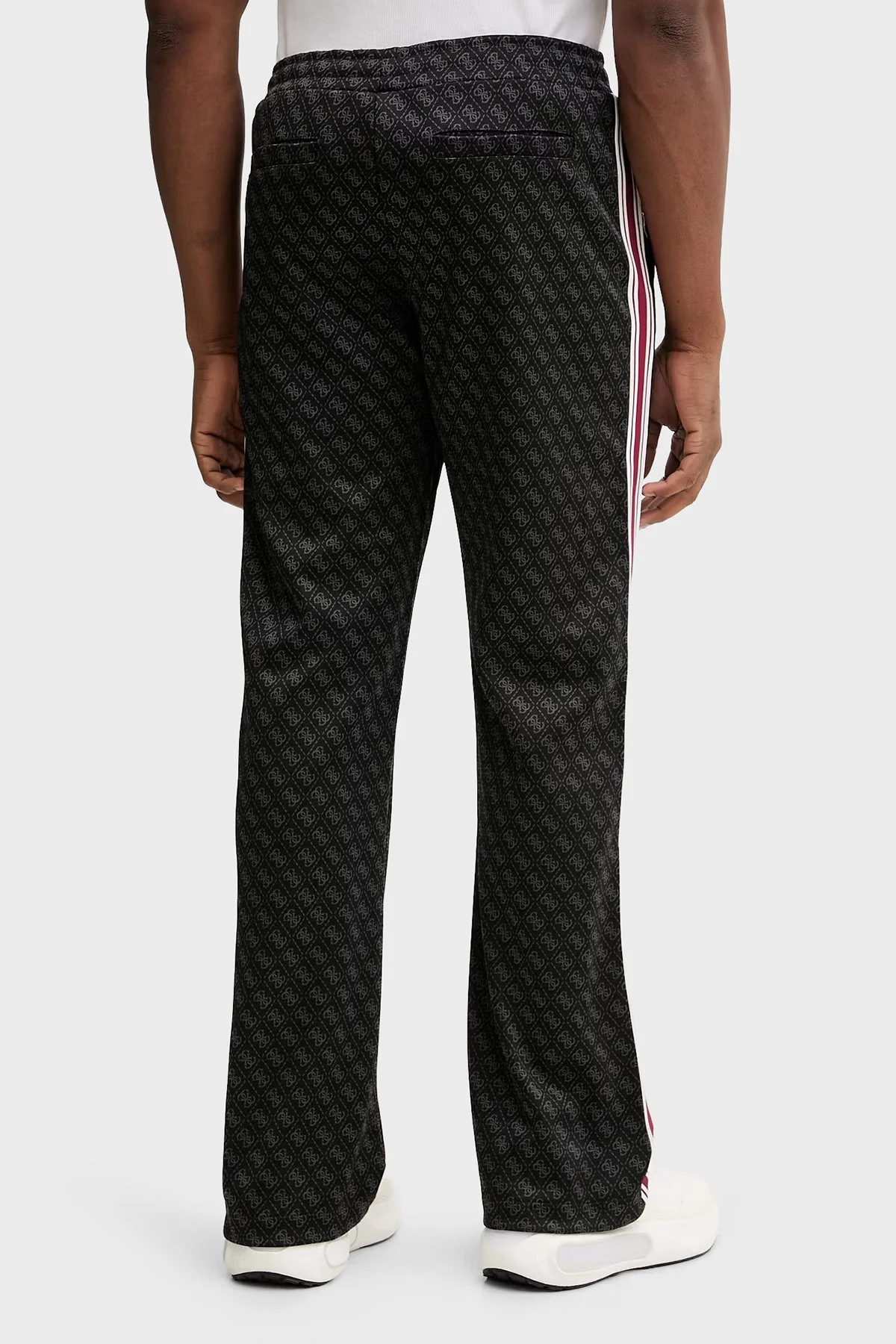 Guess Parimo 4G Logolu Regular Fit Normal Bel Düz Paça Z5BB07K2042 Erkek Pantolon Z5BB07 K2042 FJ9N Siyah - 3