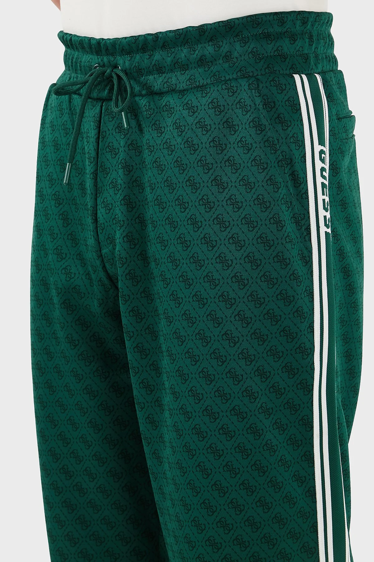 Guess Parimo 4G Logolu Regular Fit Normal Bel Lastikli Paça Z5BB19K2042 Erkek Pantolon Z5BB19 K2042 F8PO HAKİ - 6