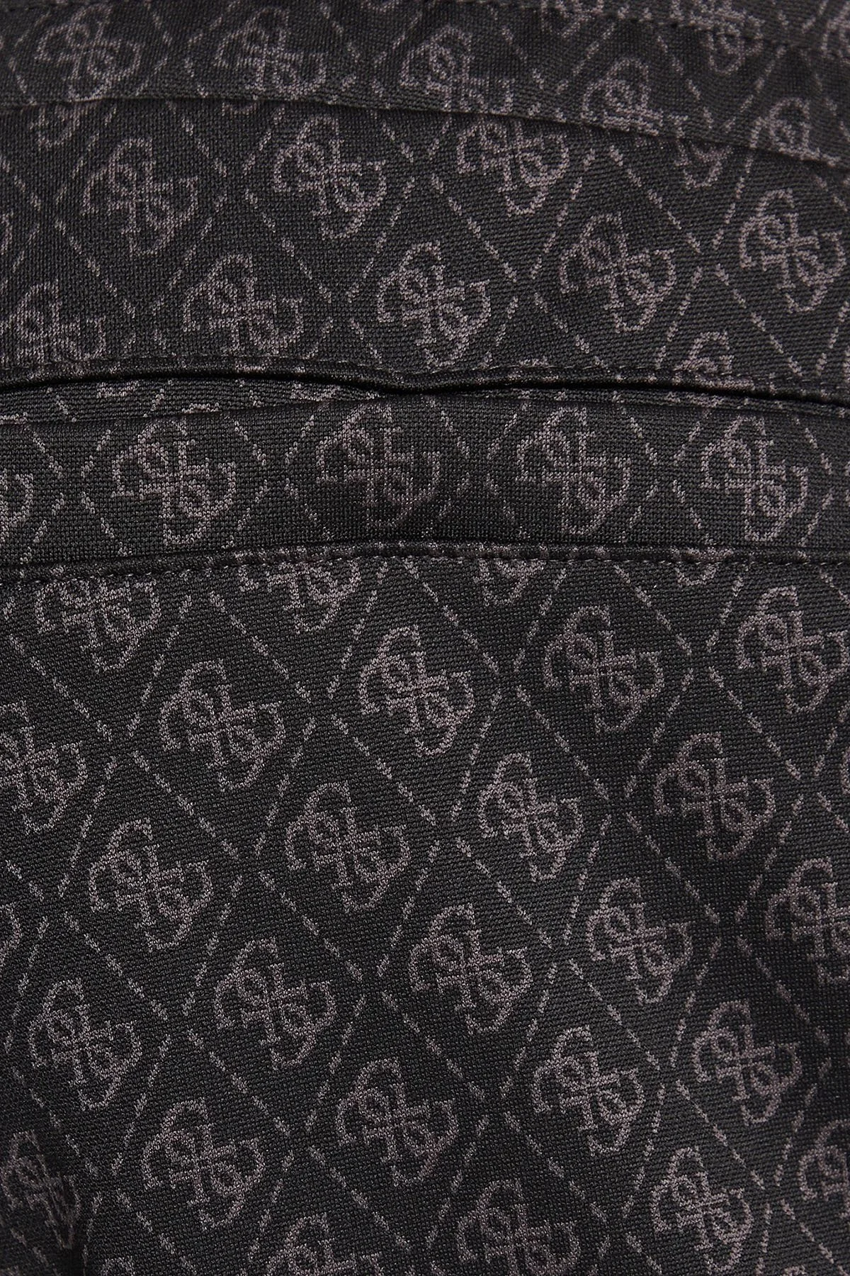 Guess Parimo 4G Logolu Regular Fit Normal Bel Lastikli Paça Z5BB19K2042 Erkek Pantolon Z5BB19 K2042 FJ9N SİYAH - 5