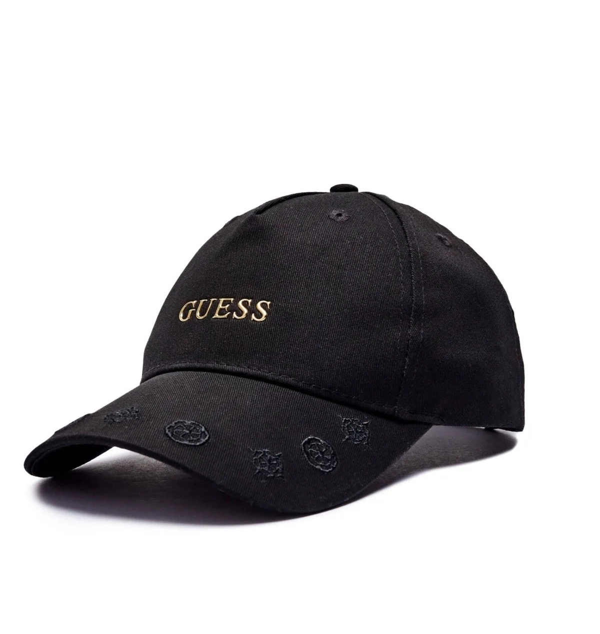 Guess Peony Pamuklu 4G Logo Baskılı V5YZ01WFKN0 Bayan Şapka V5YZ01 WFKN0 JBLK SİYAH - 1