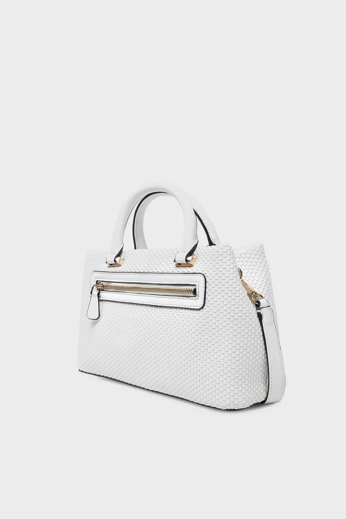 Guess Phaedra Logolu Çıkarılabilir Askılı HWWG9638050 Bayan Çanta HWWG96 38050 WHI BEYAZ - 6