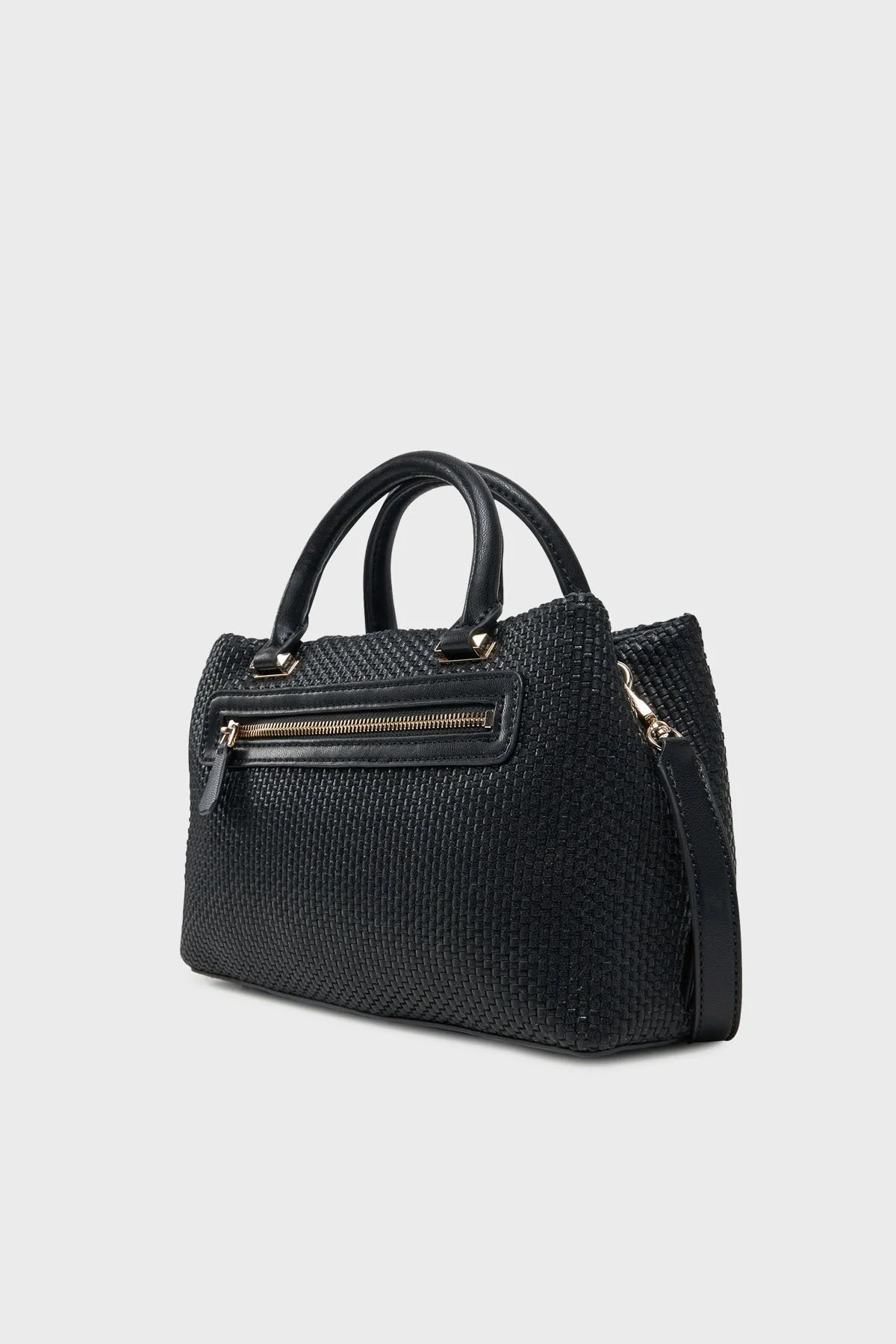 Guess Phaedra Logolu Çıkarılabilir Askılı HWWG9638050 Bayan Çanta HWWG9638050 BLA SİYAH - 6