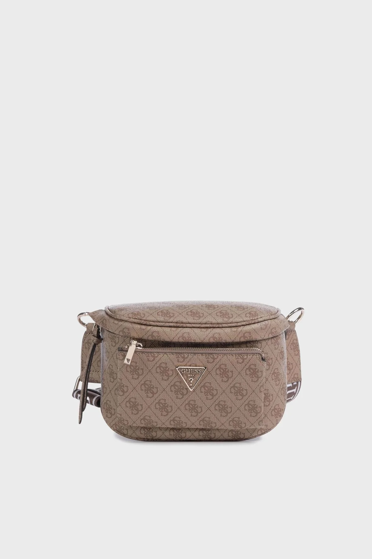 Guess Power Logolu Ayarlanabilir Askılı HWSL9006800 Bayan Çanta HWSL90 06800 LTL KAHVE - 1